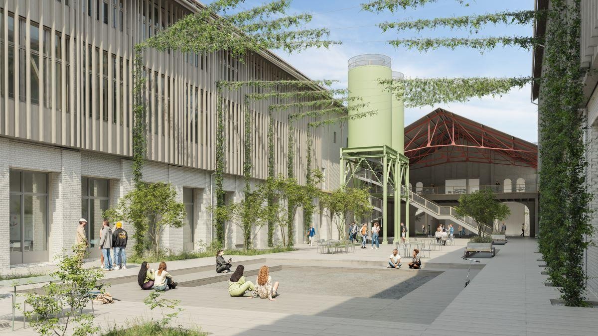 Neubau Kantonsschule Uetikon am See Aussenbereich