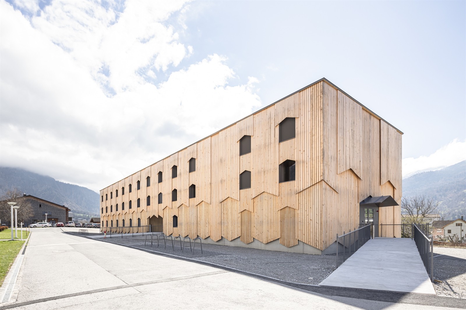 Holzgebäude, Tagungszentrum Plantahof
