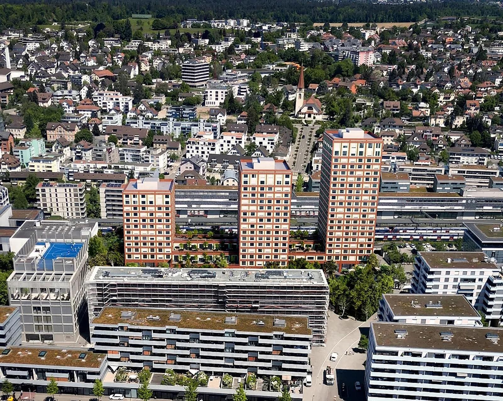 Walllisellen drei Wohntürme Integra-Areal
