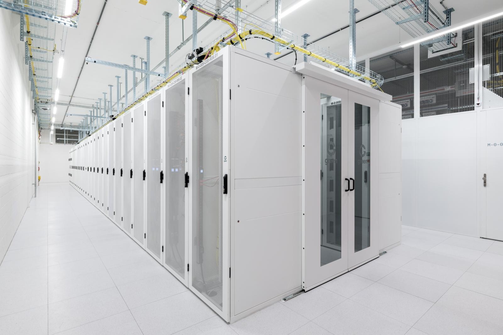 Datenräume im Datacenter M