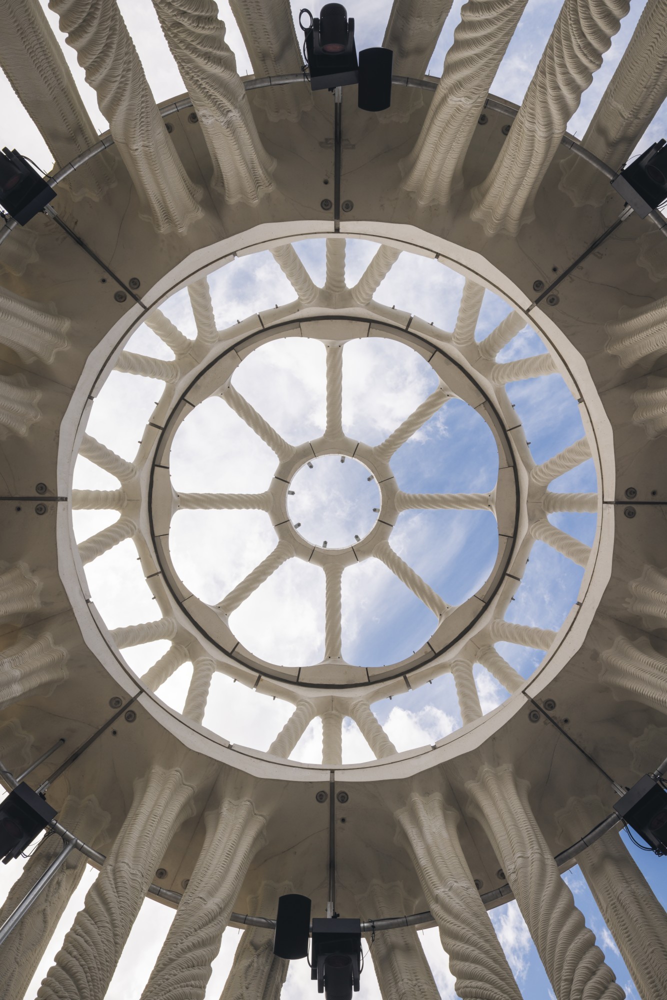 Der Weisse Turm in Mulegns, Blick von Innen.