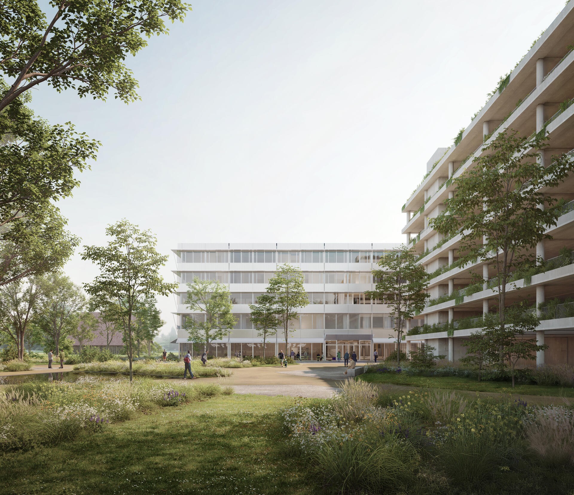 Neubau Spital Sursee in Schenkon LU