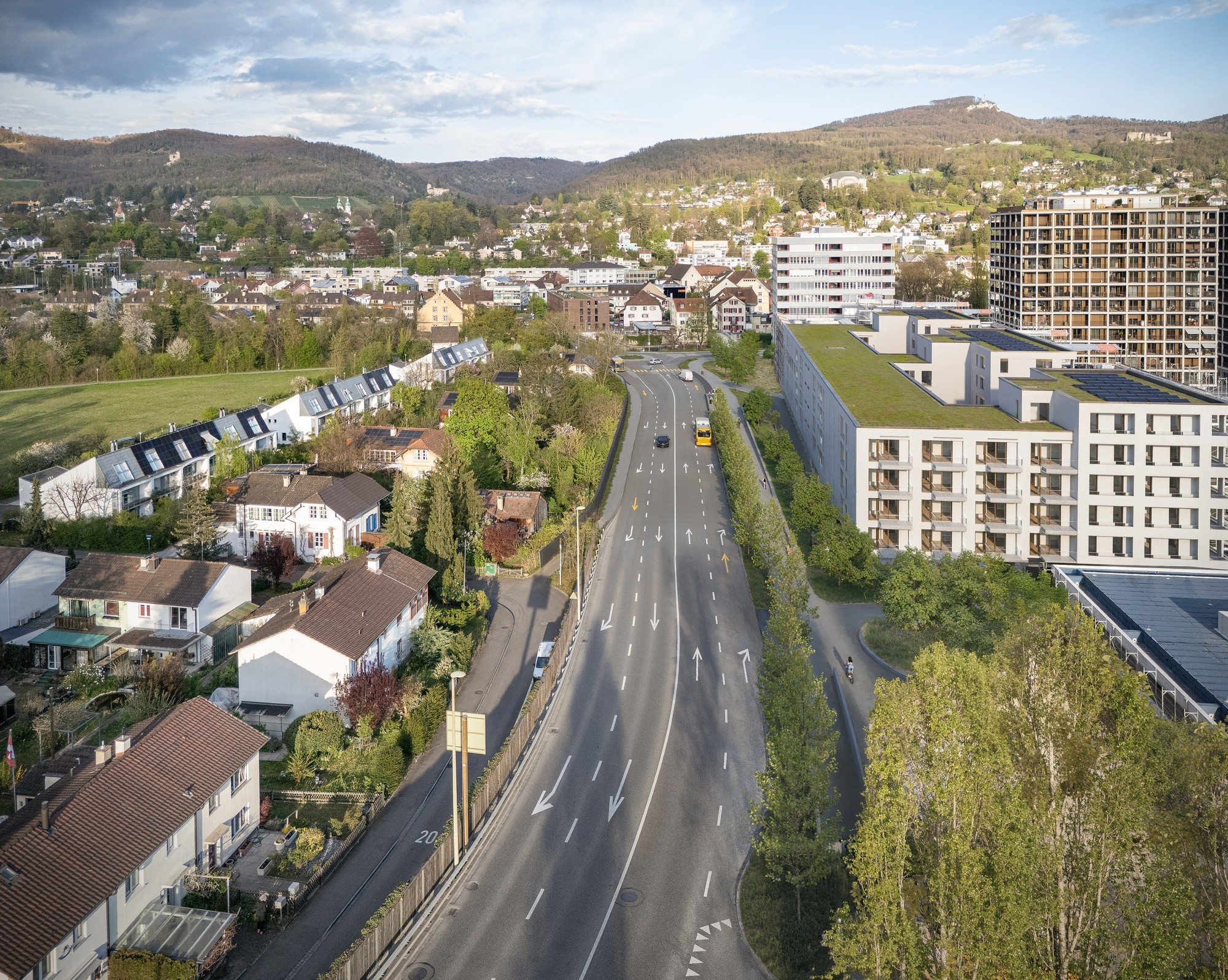 2025-06-23 Reinach_Aesch Bruggstrasse_Dornacherstrasse Umbau_Mischwasserbecken Visualisierung