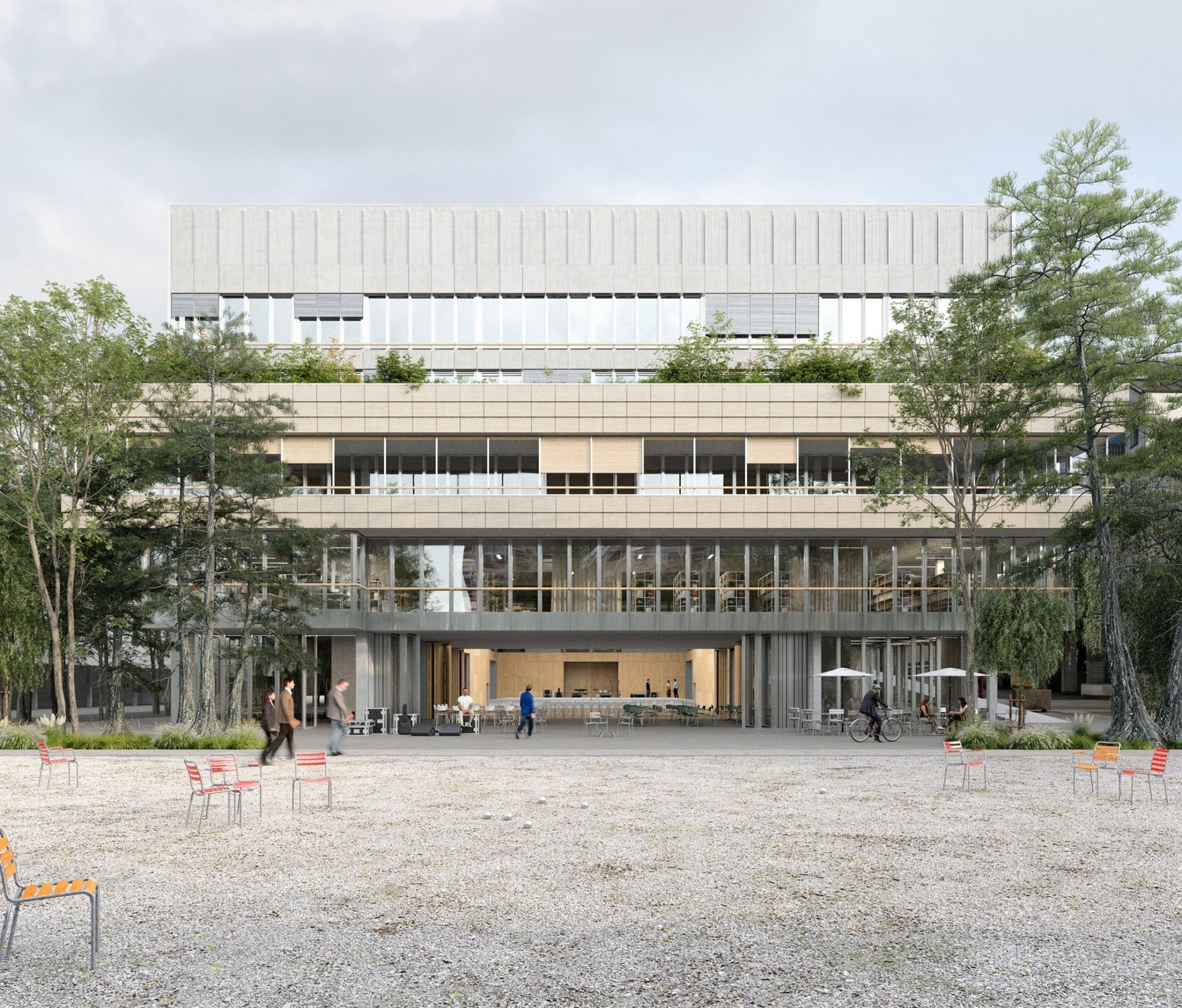 Neues Zentrum Dorfmatt in Risch-Rotkreuz ZG