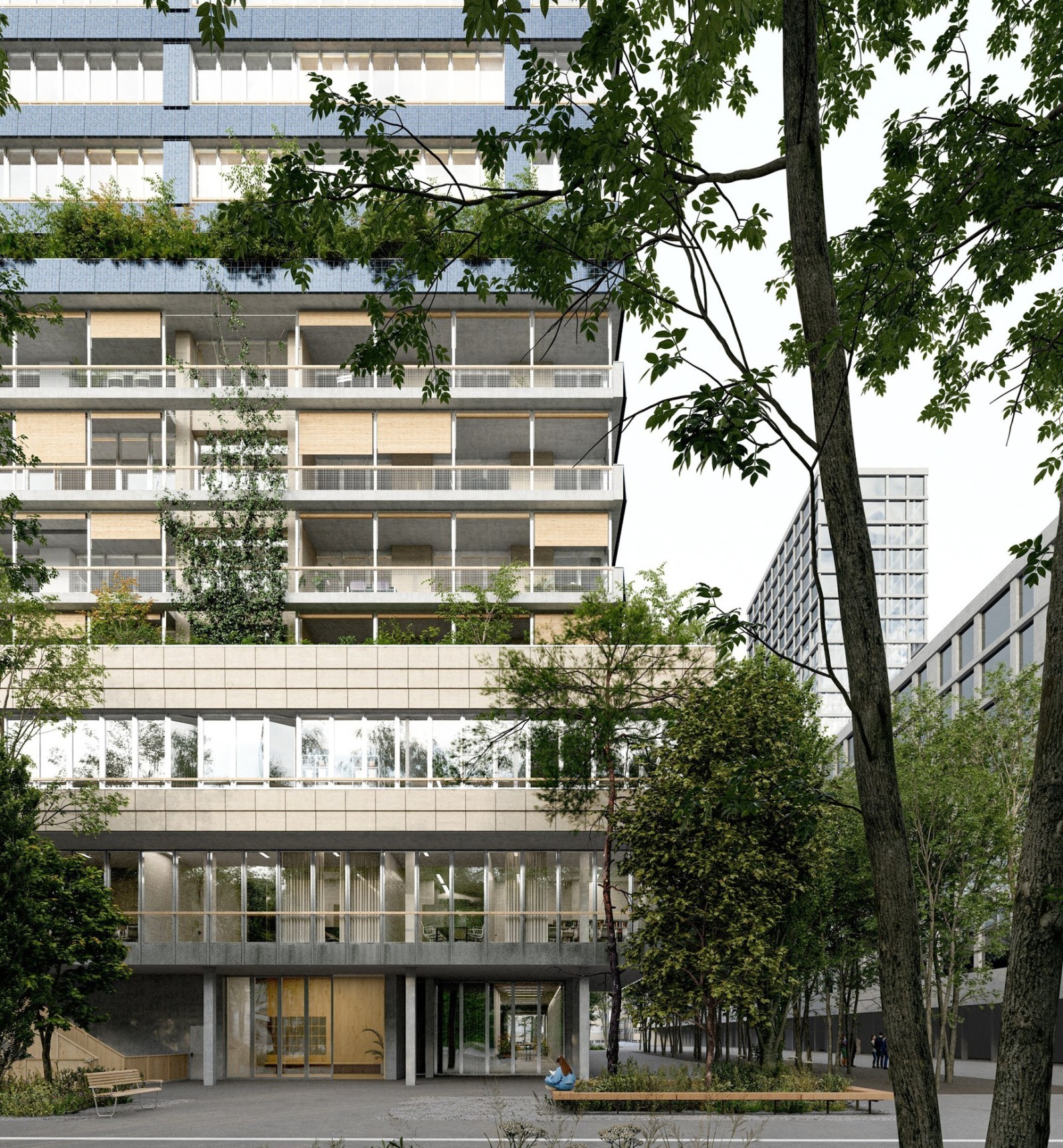 Neues Zentrum Dorfmatt in Risch-Rotkreuz ZG