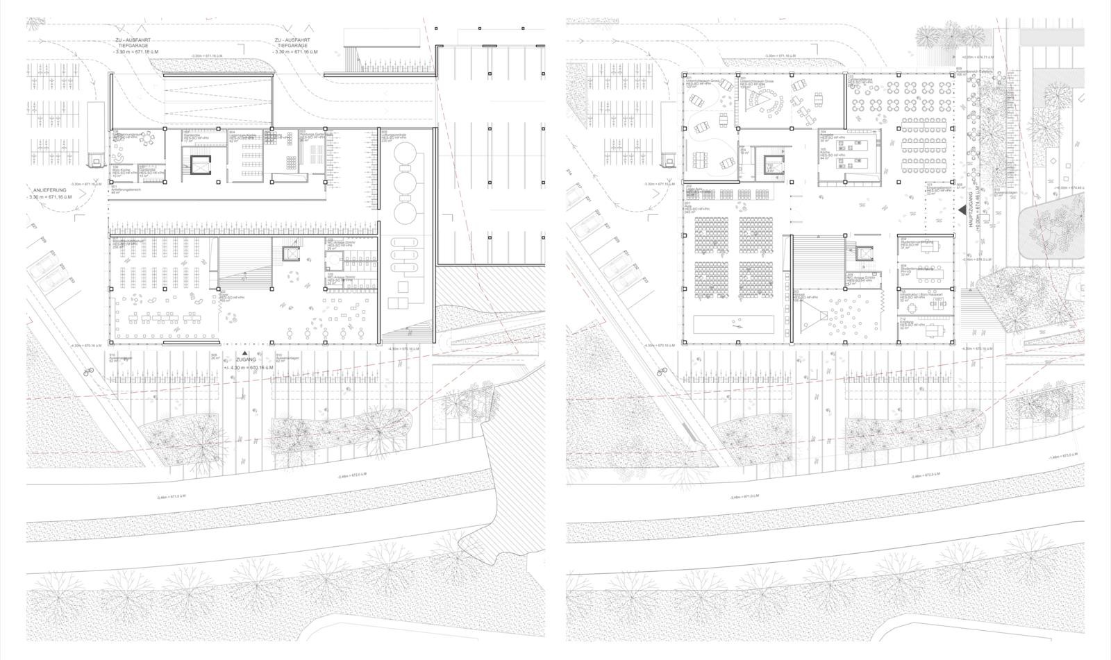 Neubau Campus HES-SO, Brig EG