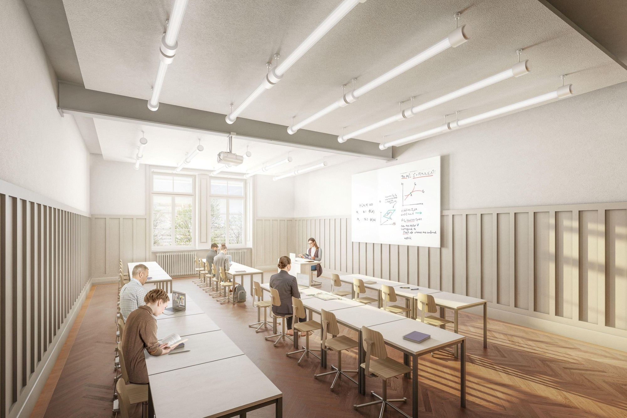 Schulzimmer (Visualisierung)