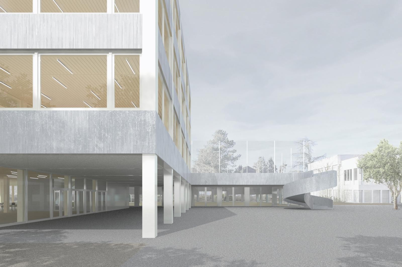 Erweiterung Sekundarschule Hinterzweien Muttenz