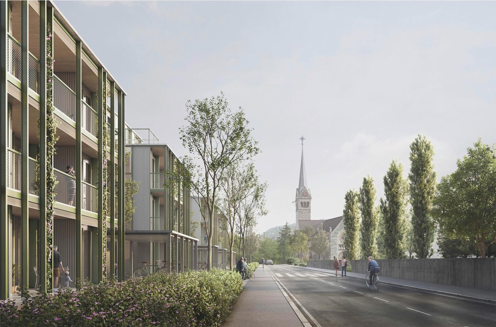 Überbauung Areal Schartenstrasse Wettingen