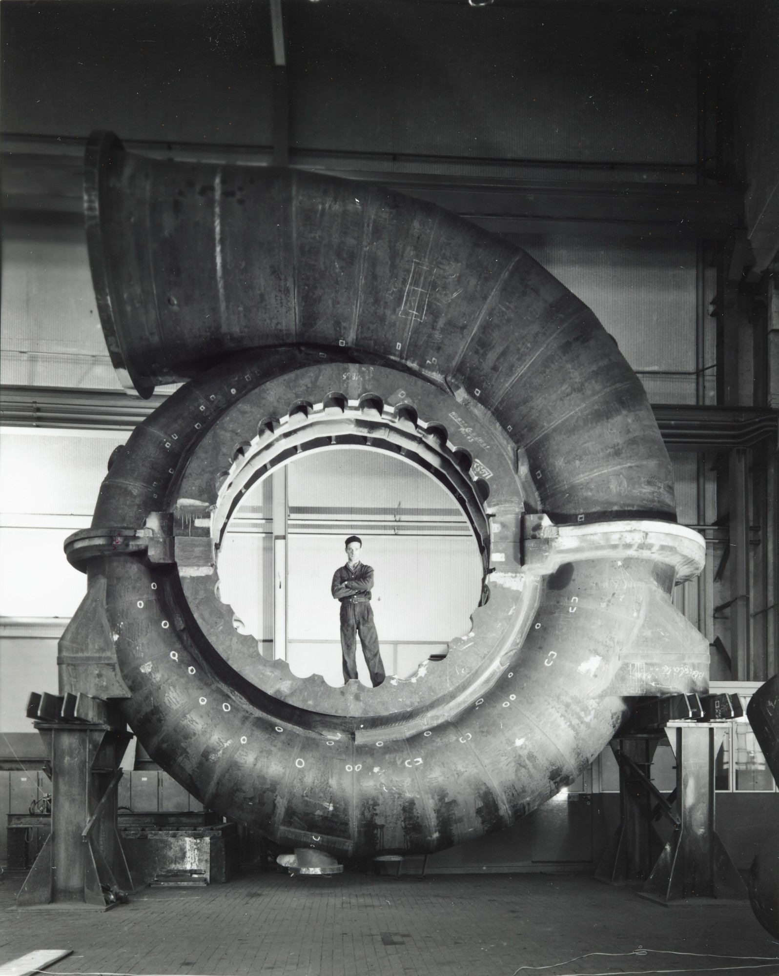 Einlaufspirale einer Francisturbine für ein Speicherwerk