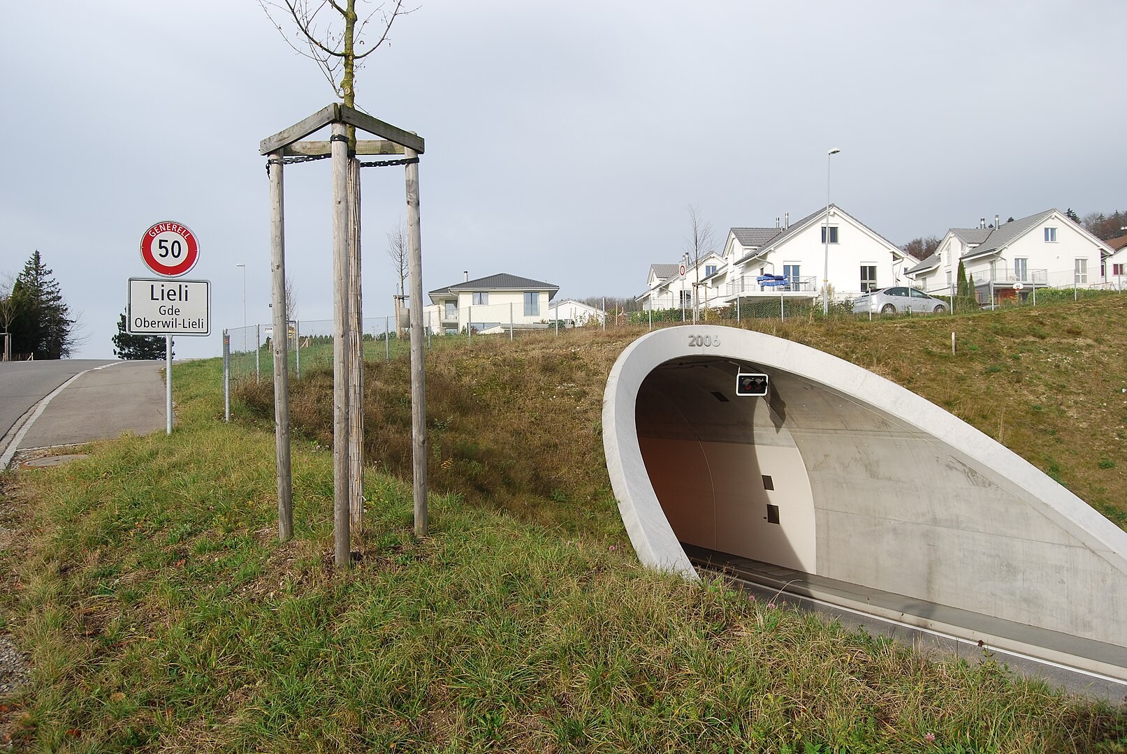 Ortsumfahrungstunnel in Oberwil-Lieli