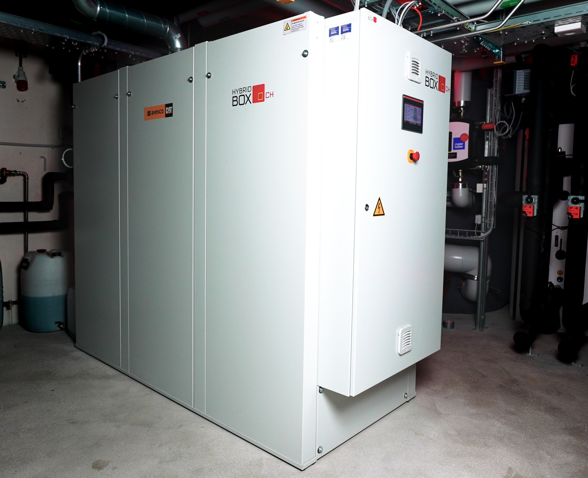 Überbauung Bassersdorf, Methanol, Hybrid-Box