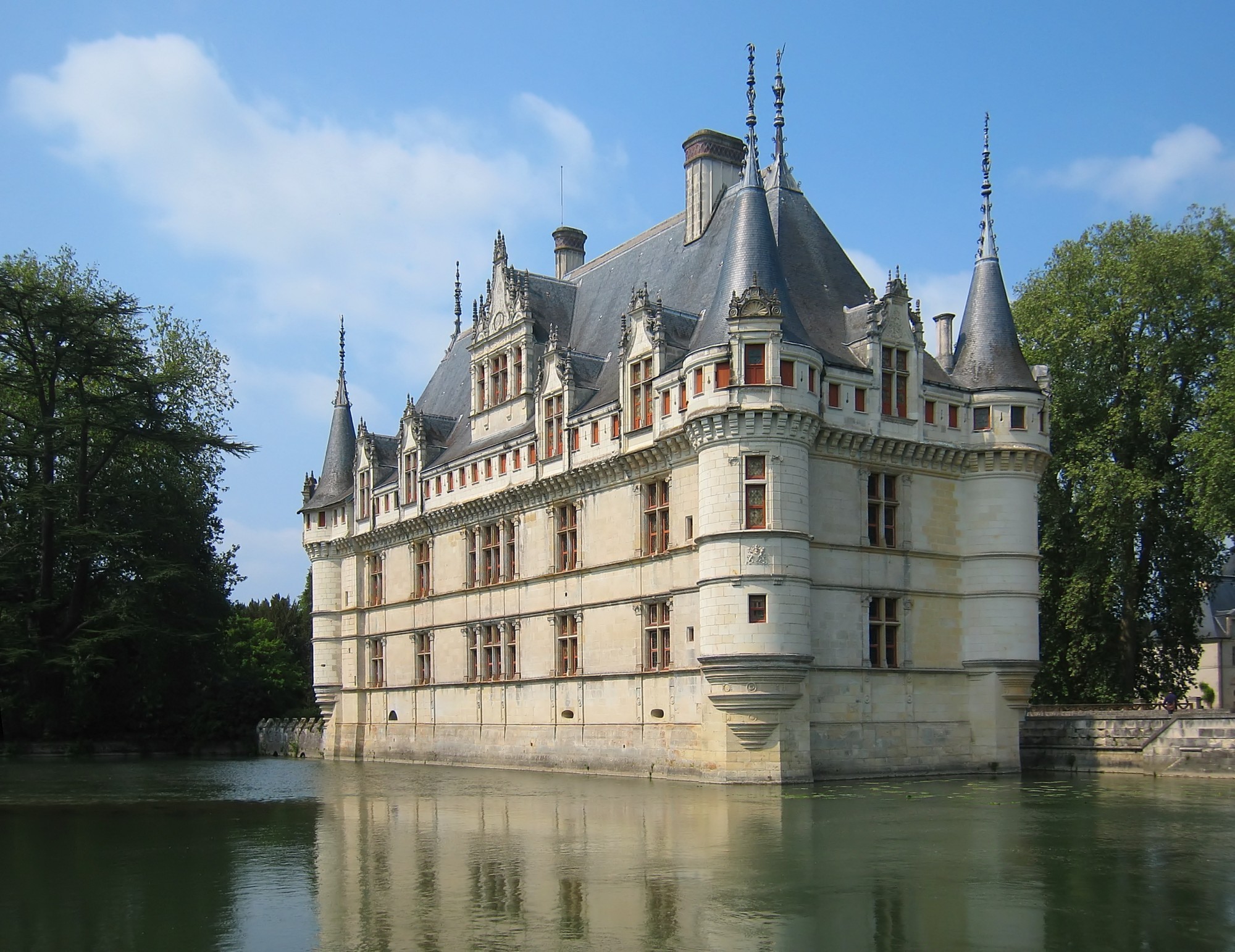 Schlossanlage Azay-le-Rideau