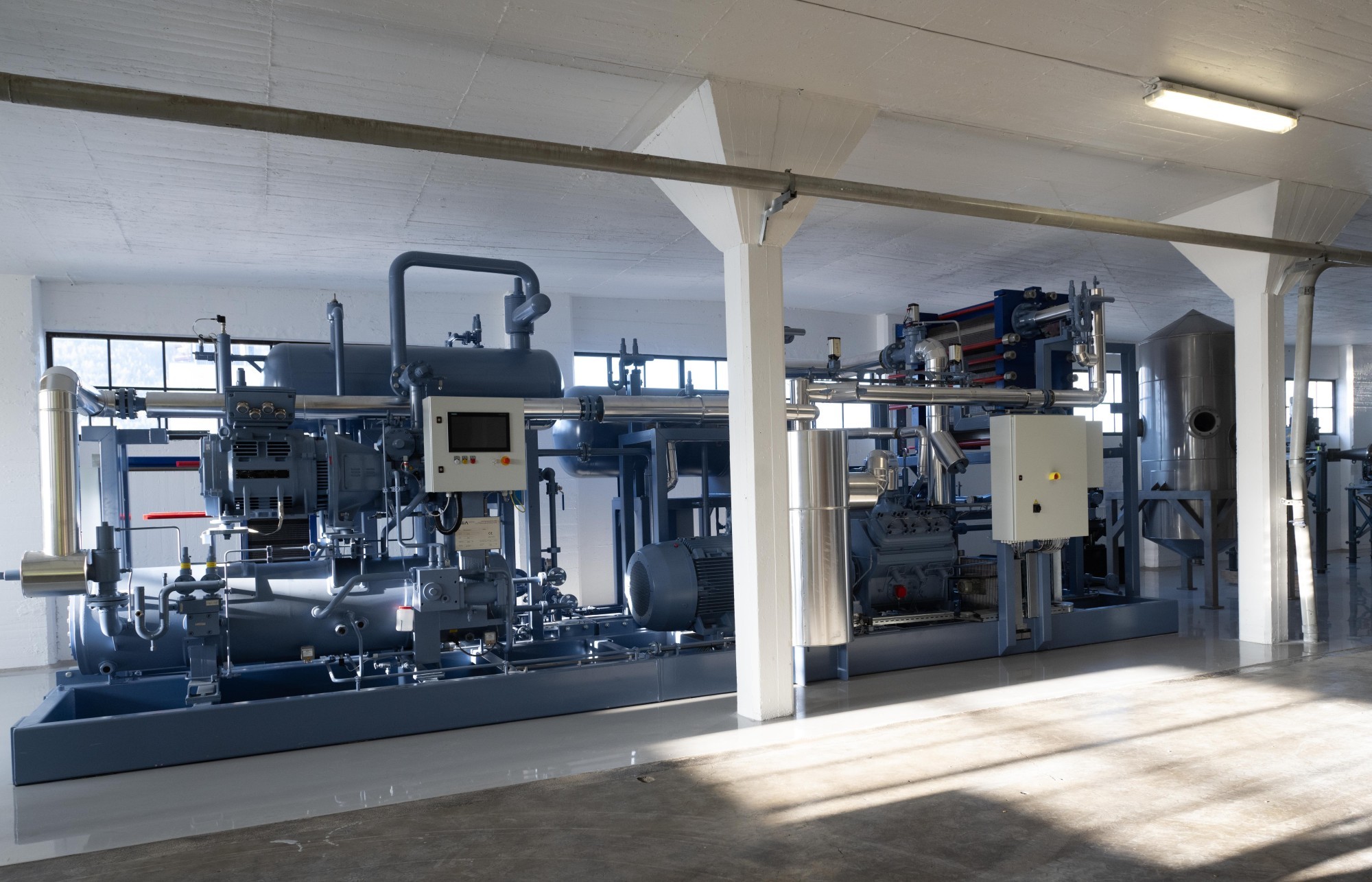 Bild 1 - Wärmepumpe machen Dampf