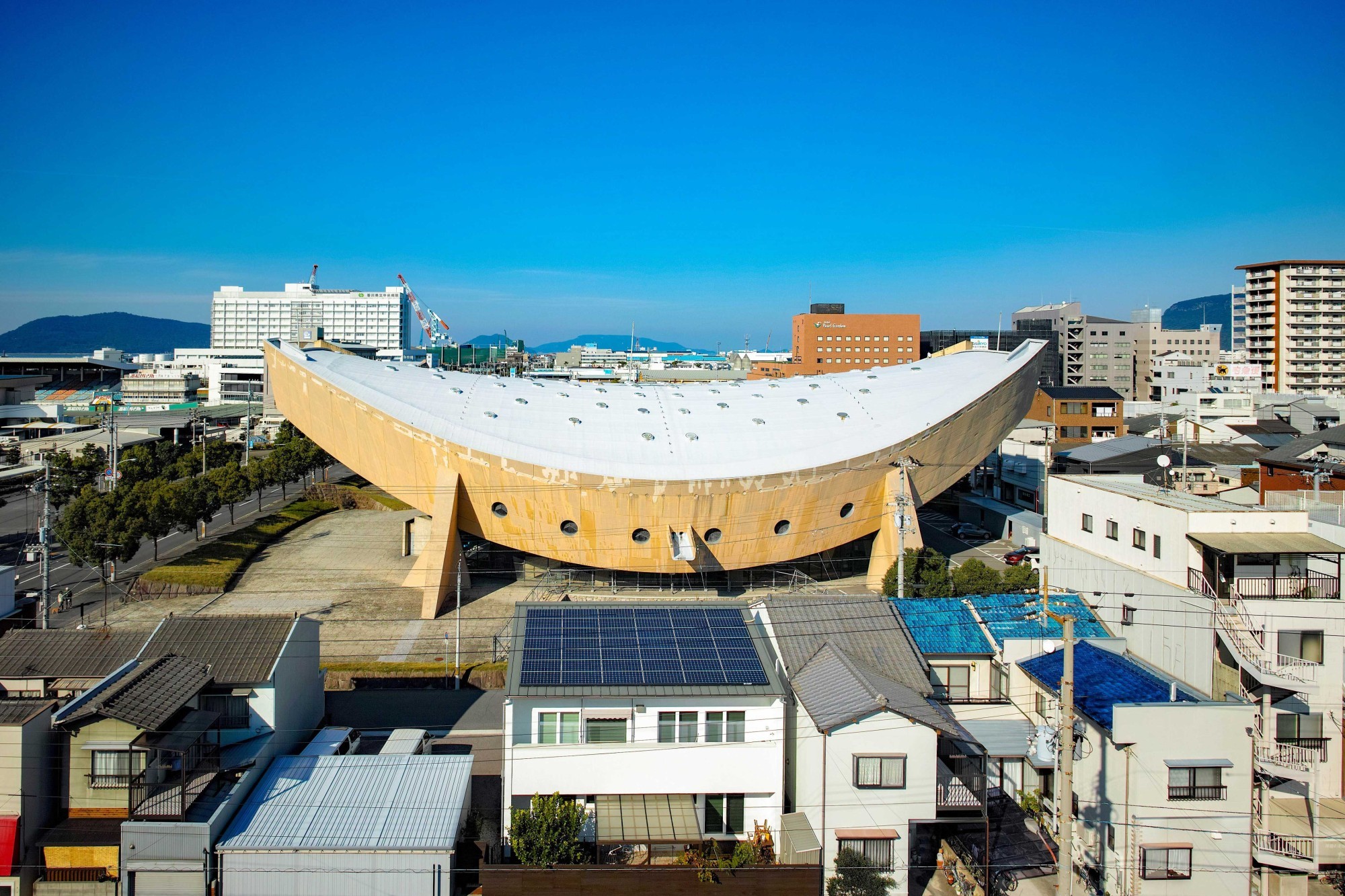 Kagawa Prefectural Gymnasium von Kenzo Tange