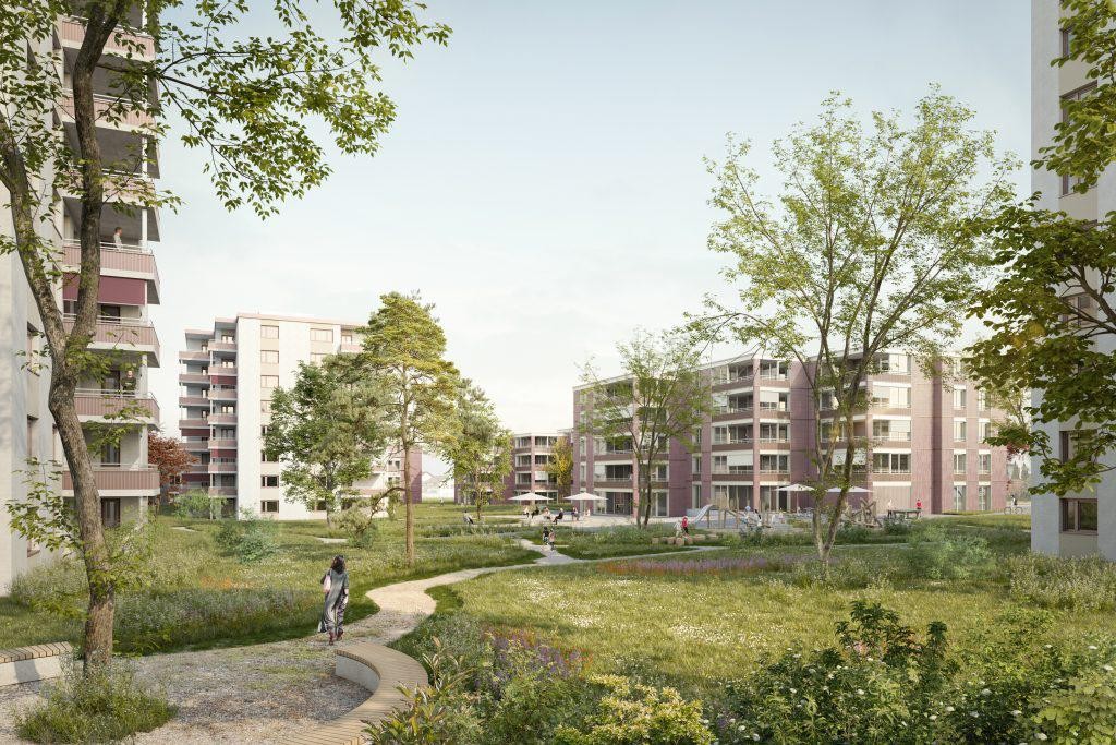 Überbauung auf Areal Stelzenreben in Goldach SG