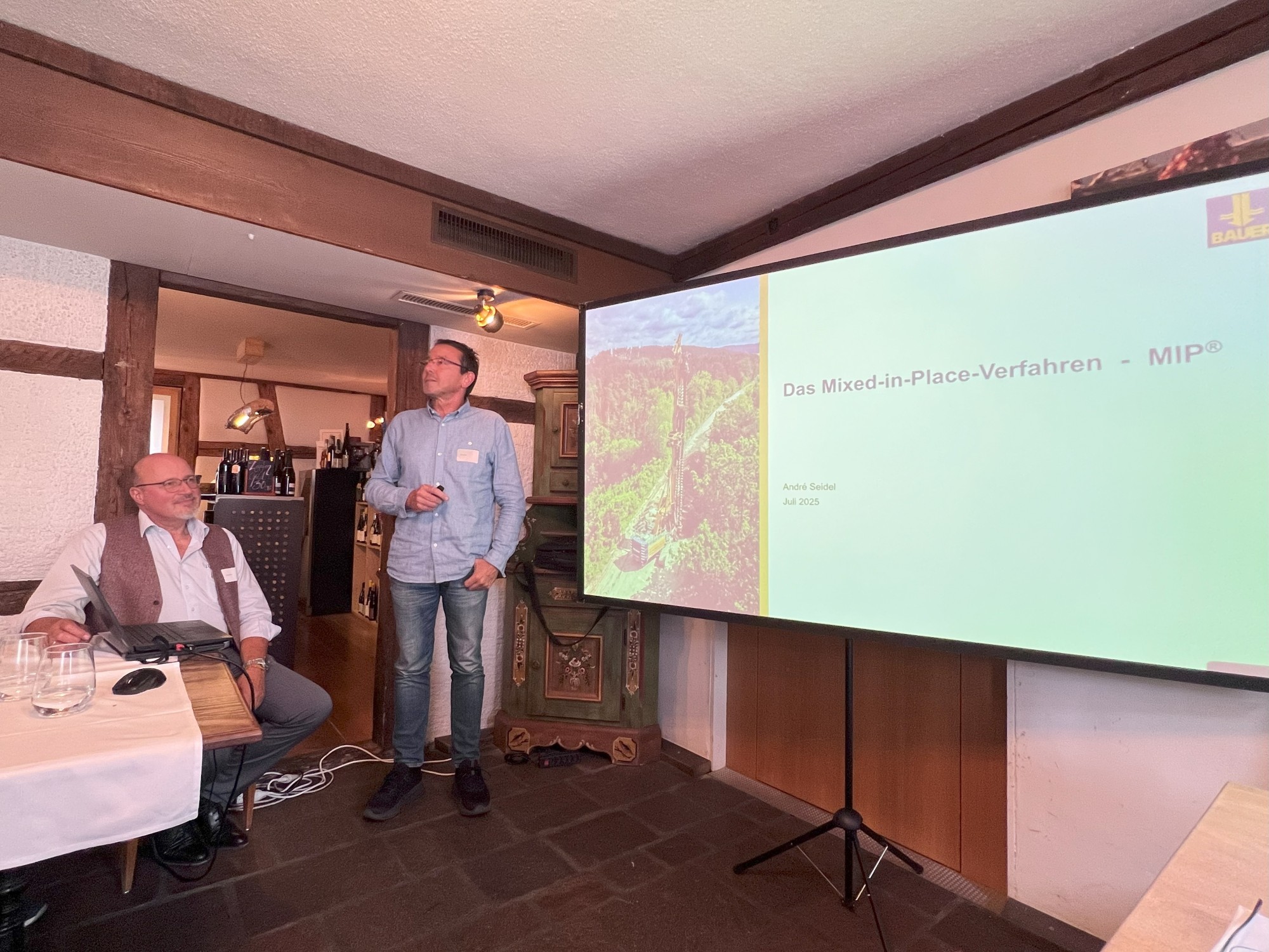 Bauer Spezialtiefbau, Mixed-in-Place-Verfahren