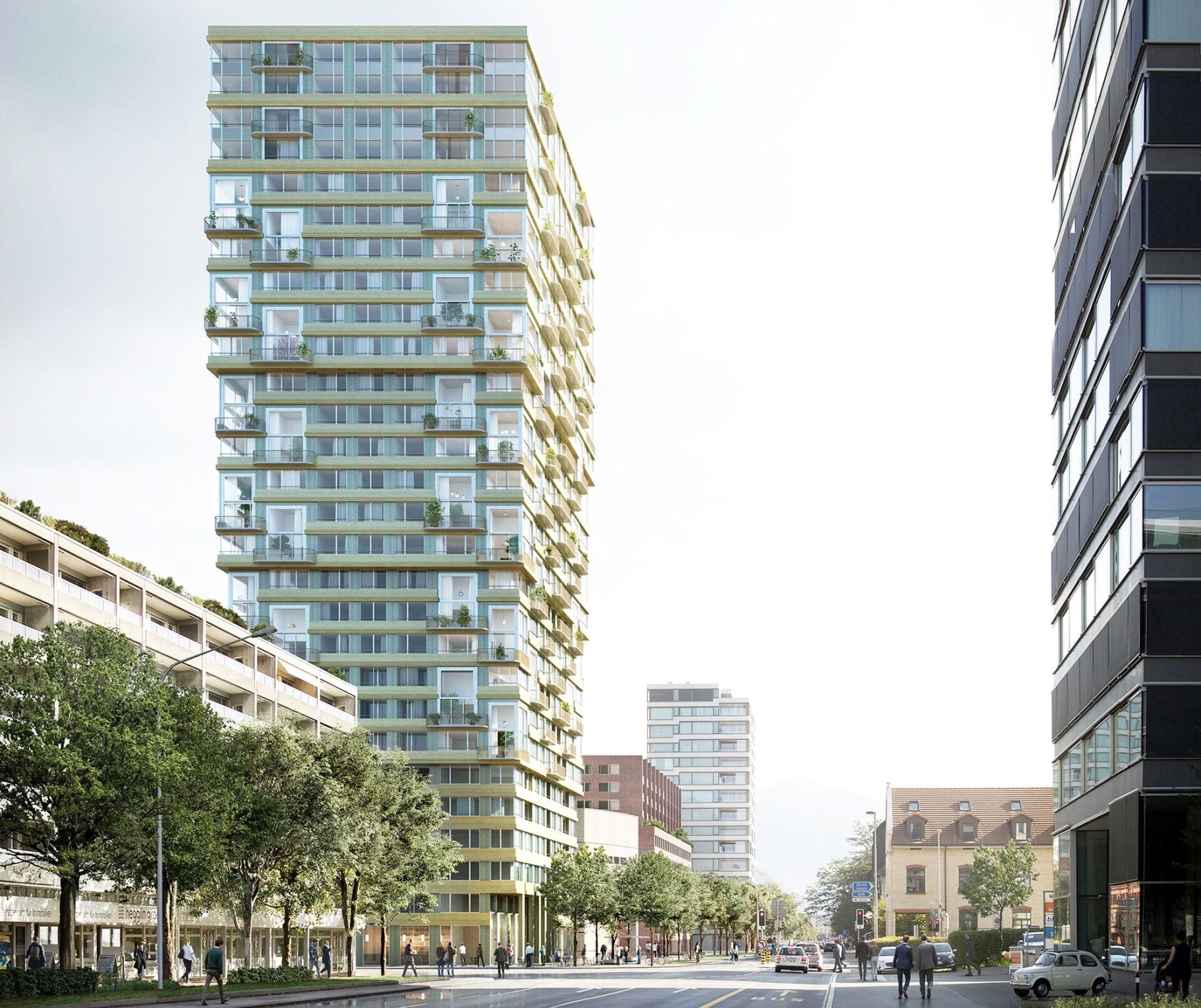 Hochhaus Pi in Zug