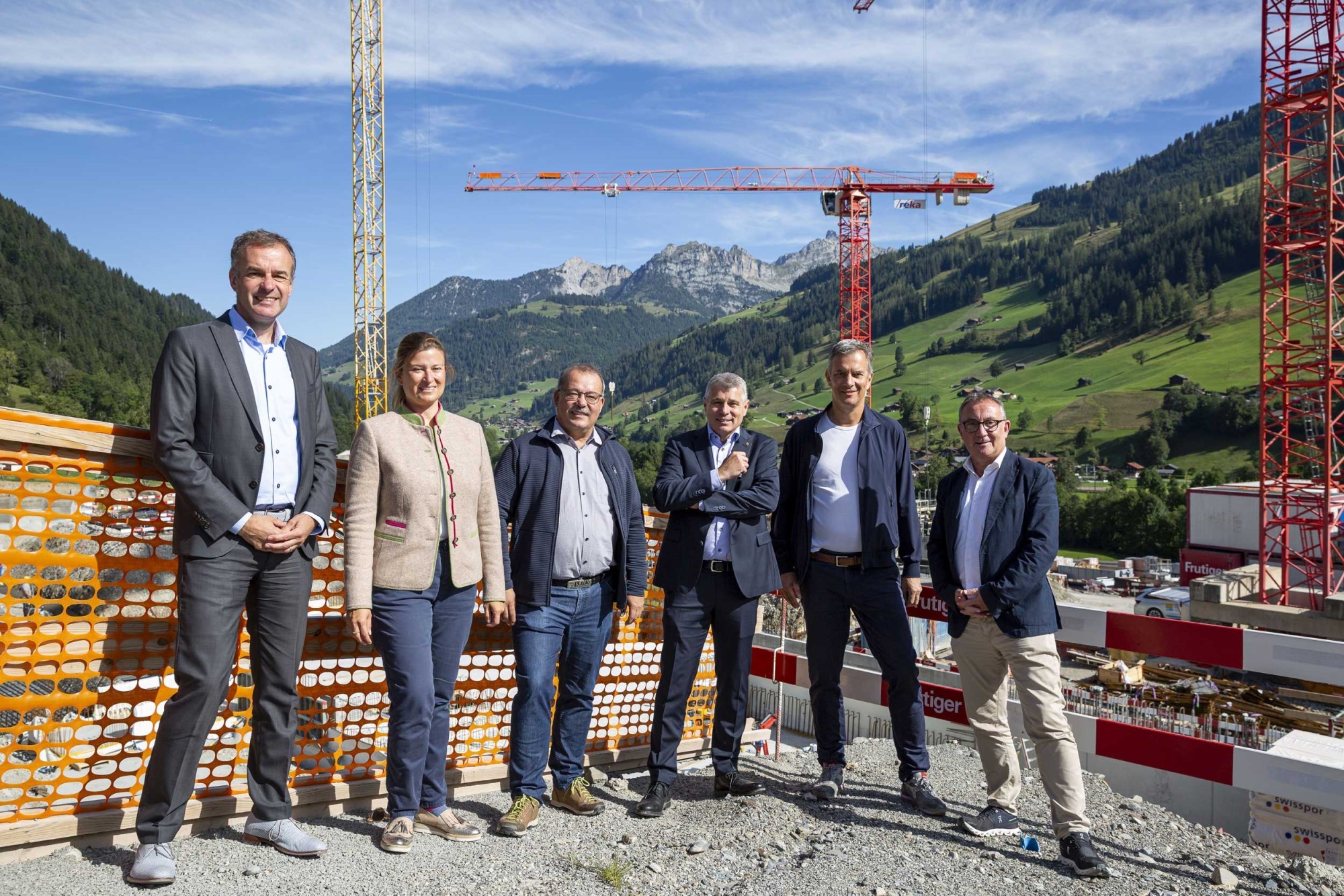 Gundsteinlegung für neues Reka-Feriendorf an der Lenk