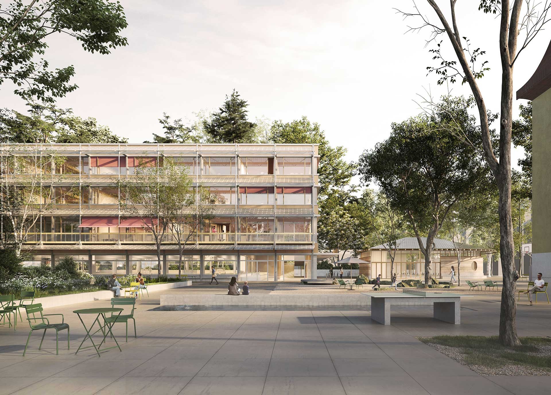 Erweiterung Schulhaus Burgerau in Rapperswil-Jona SG