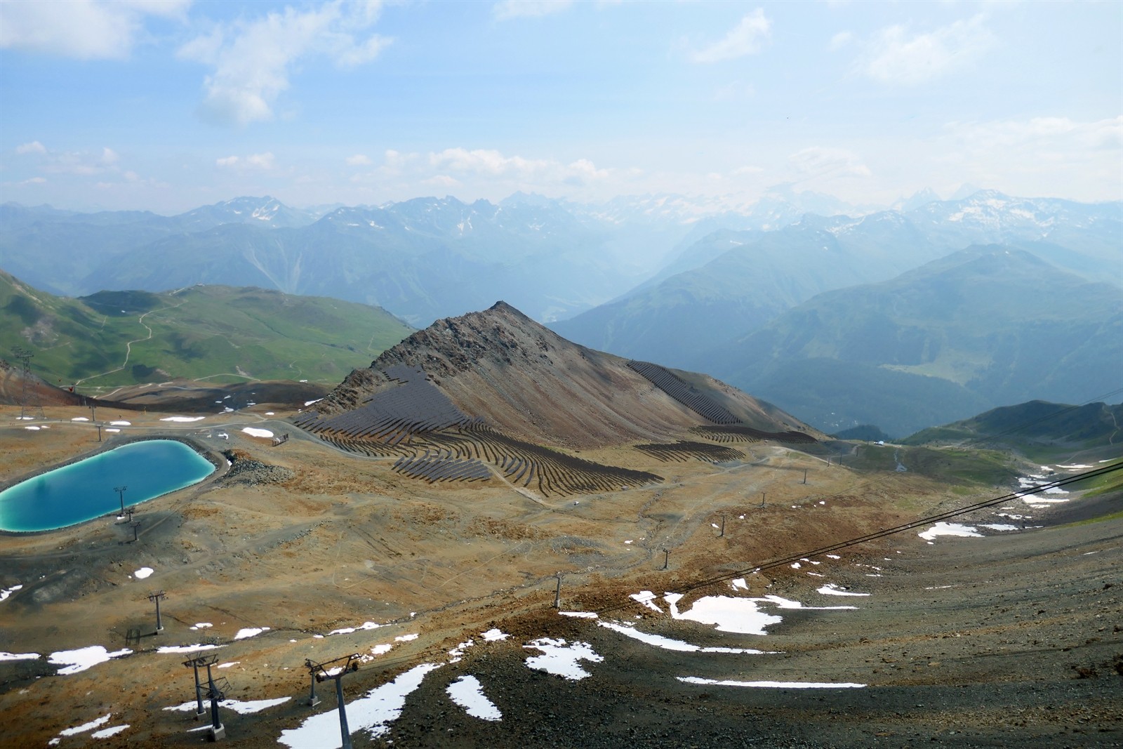 Visualisierung der Solaranlage Alpin Parsenn in Davos