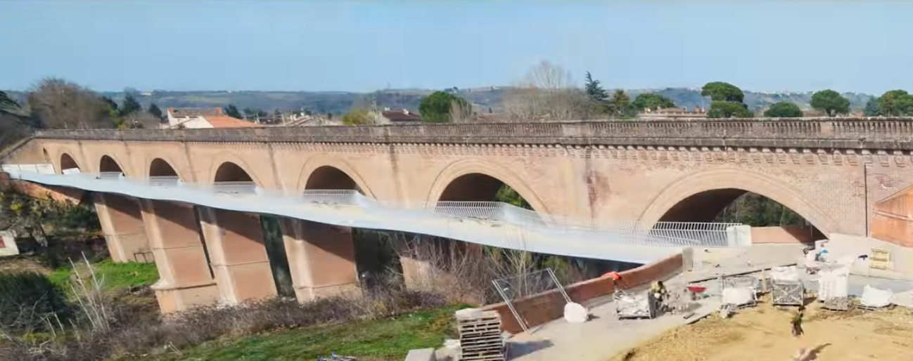 Passerelle in Albi