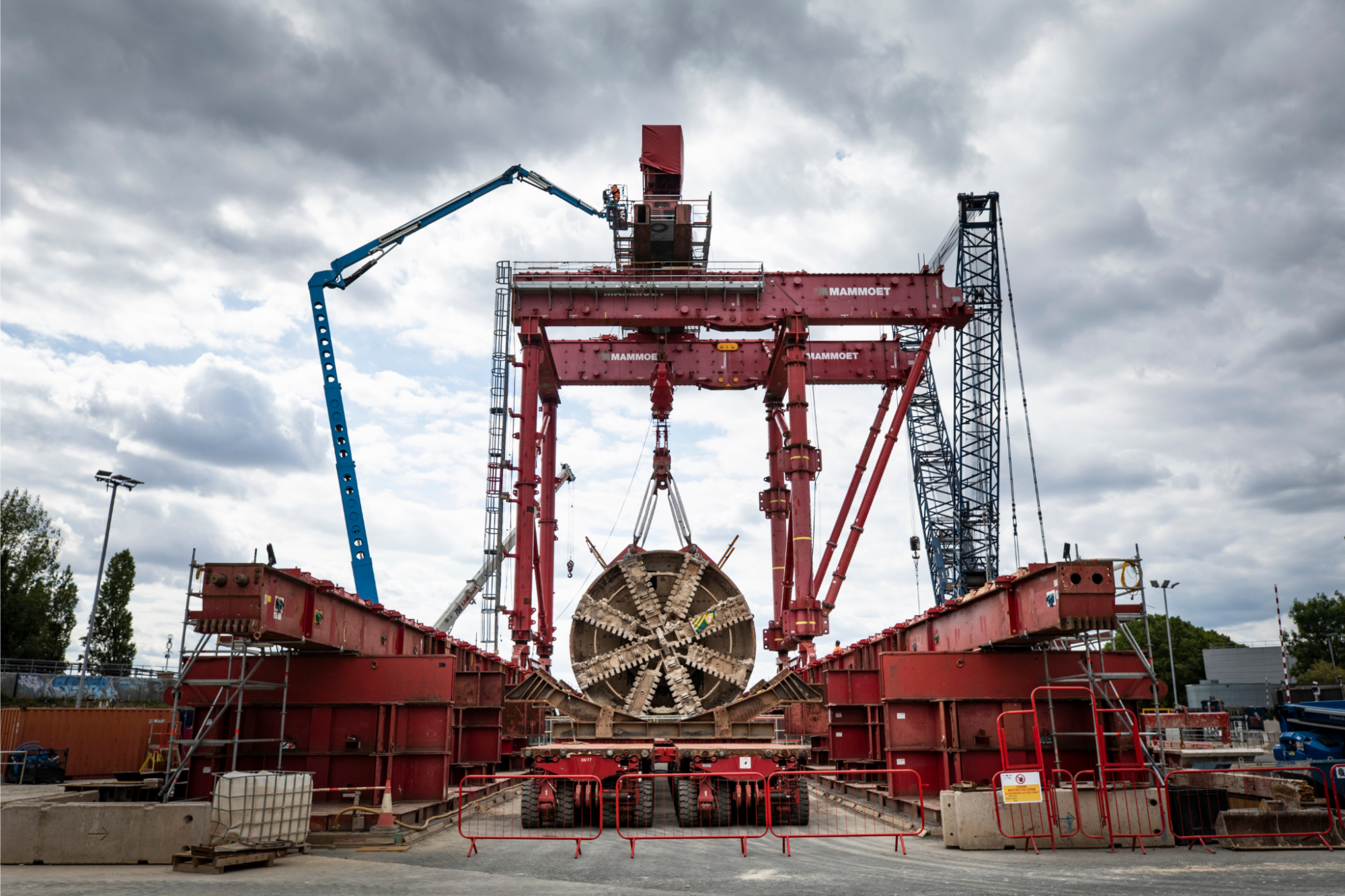 Portalsystem mit TBM-Element