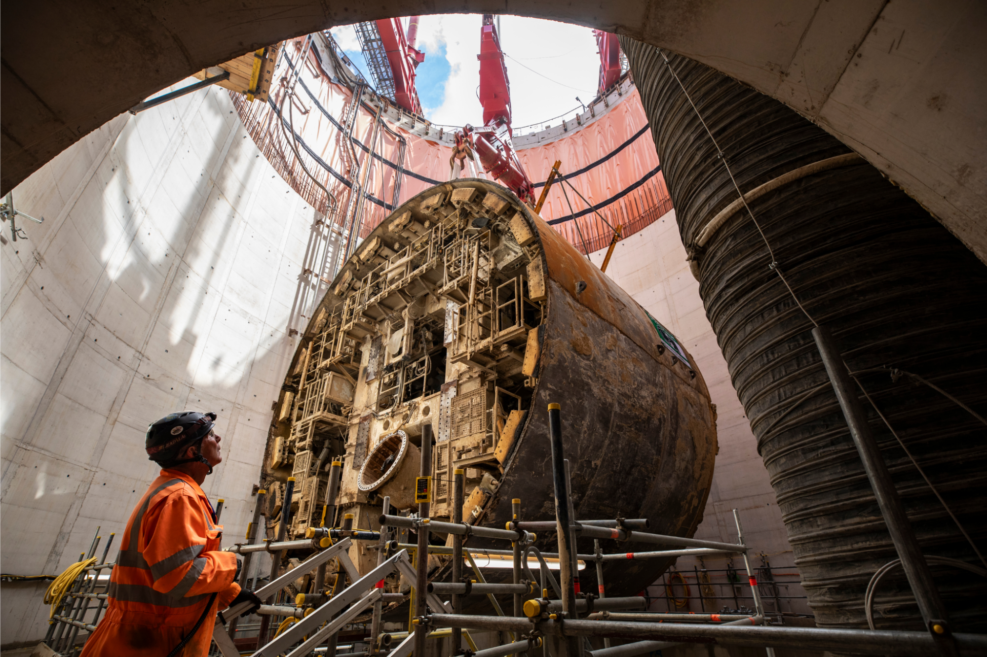 Baustelle Mammoet