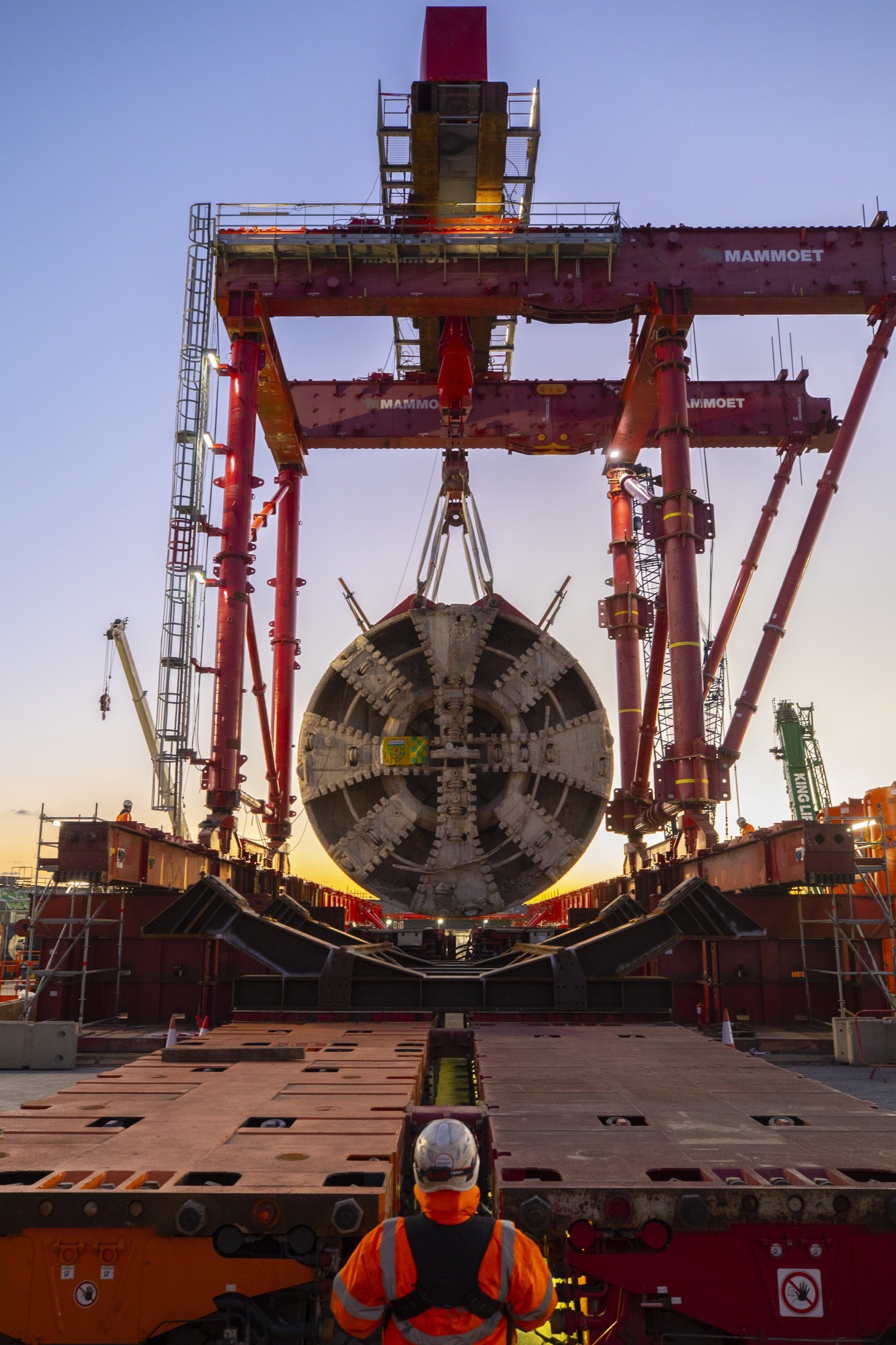 Portalsystem mit TBM-Element