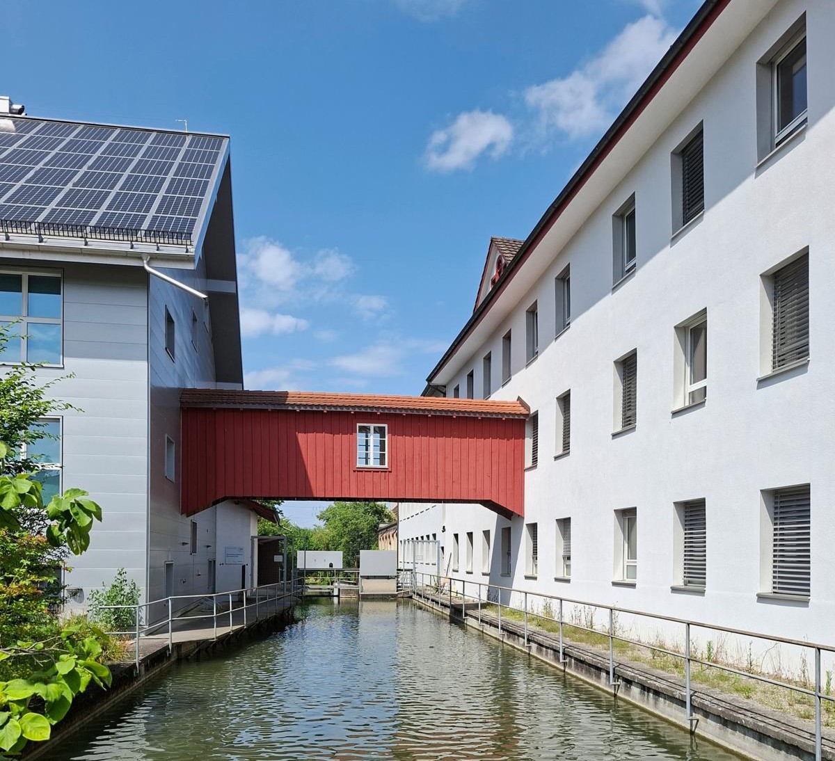 Ende des Fabrikkanals der Herzogenmühle