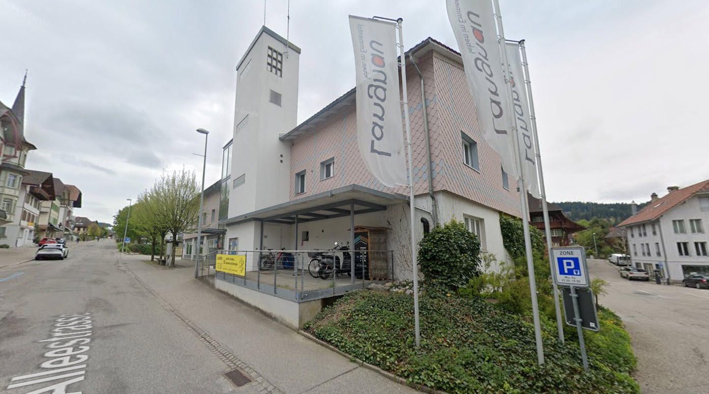 Verwaltungsgebäude an der Alleestrasse in Langnau