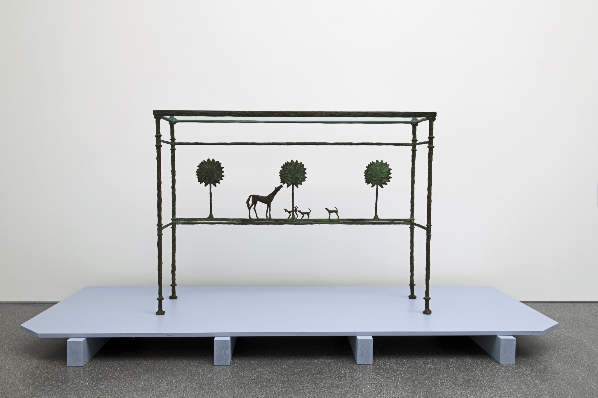 Konsole «La Promenade des Amis» von Diego Giacometti, um 1976.