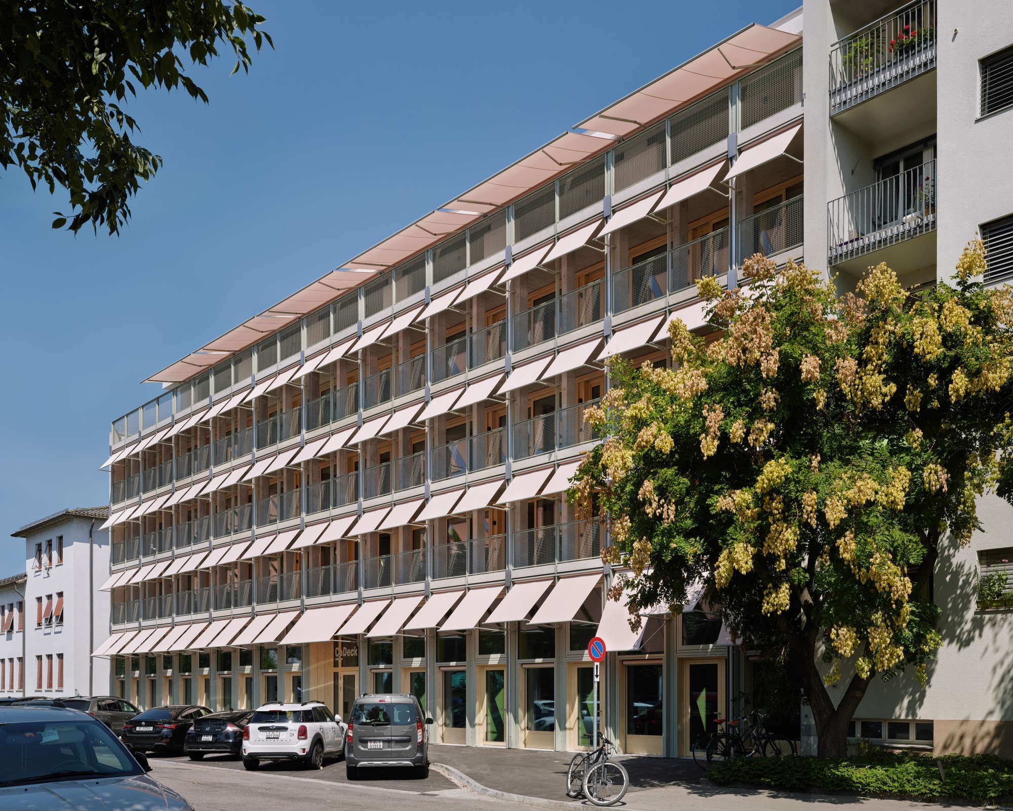 CoDeck in Basel, Aussenaufnahme