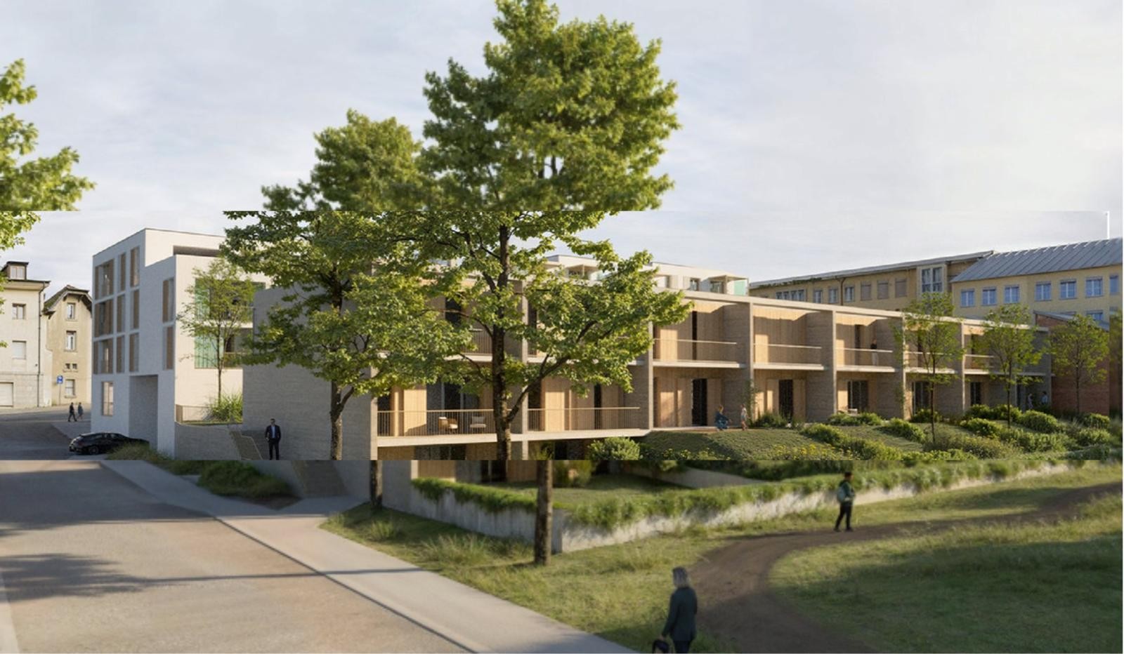 Projekt cité jardin in Porrentruy