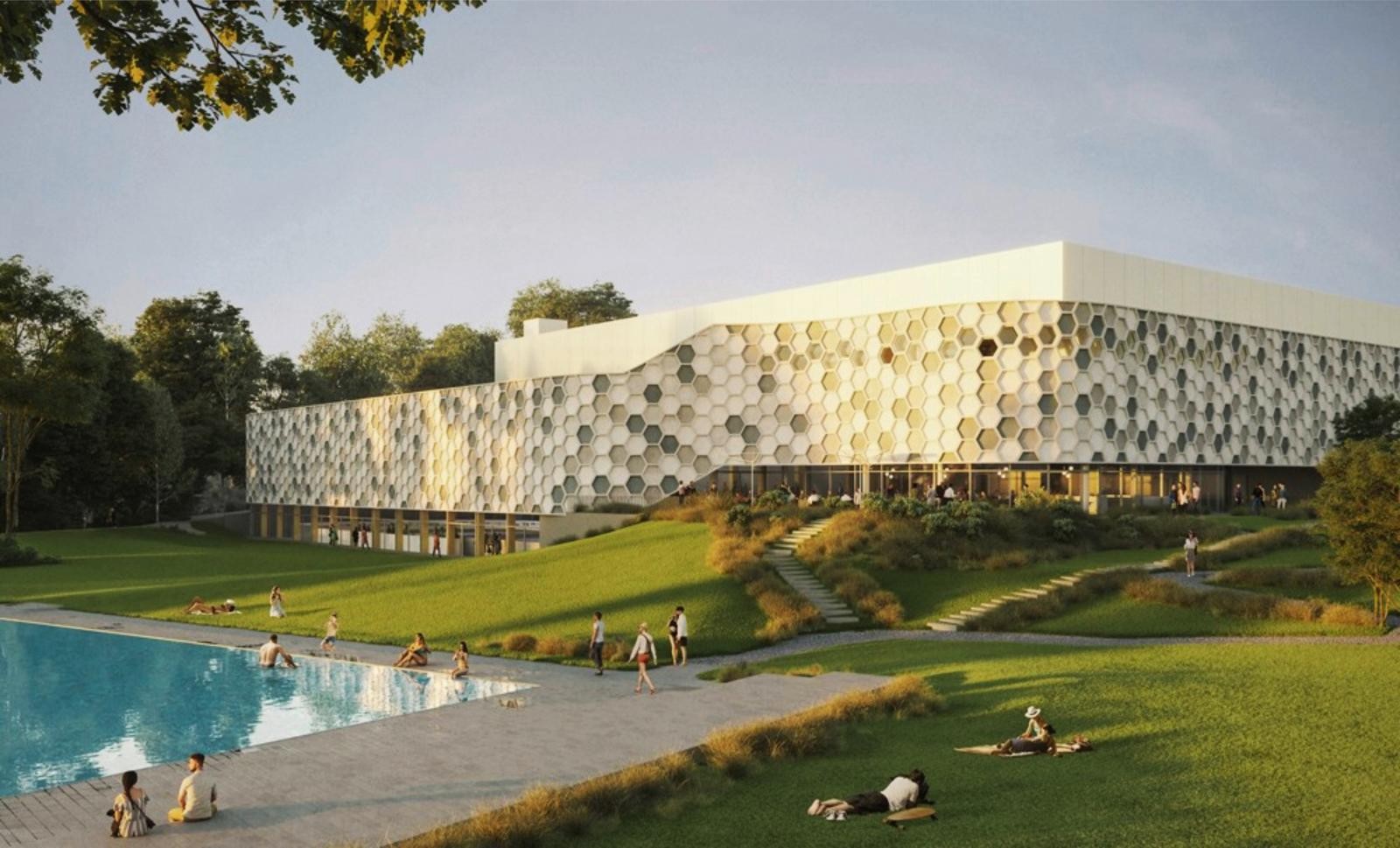 Neue Eishalle in La Chaux-de-Fonds