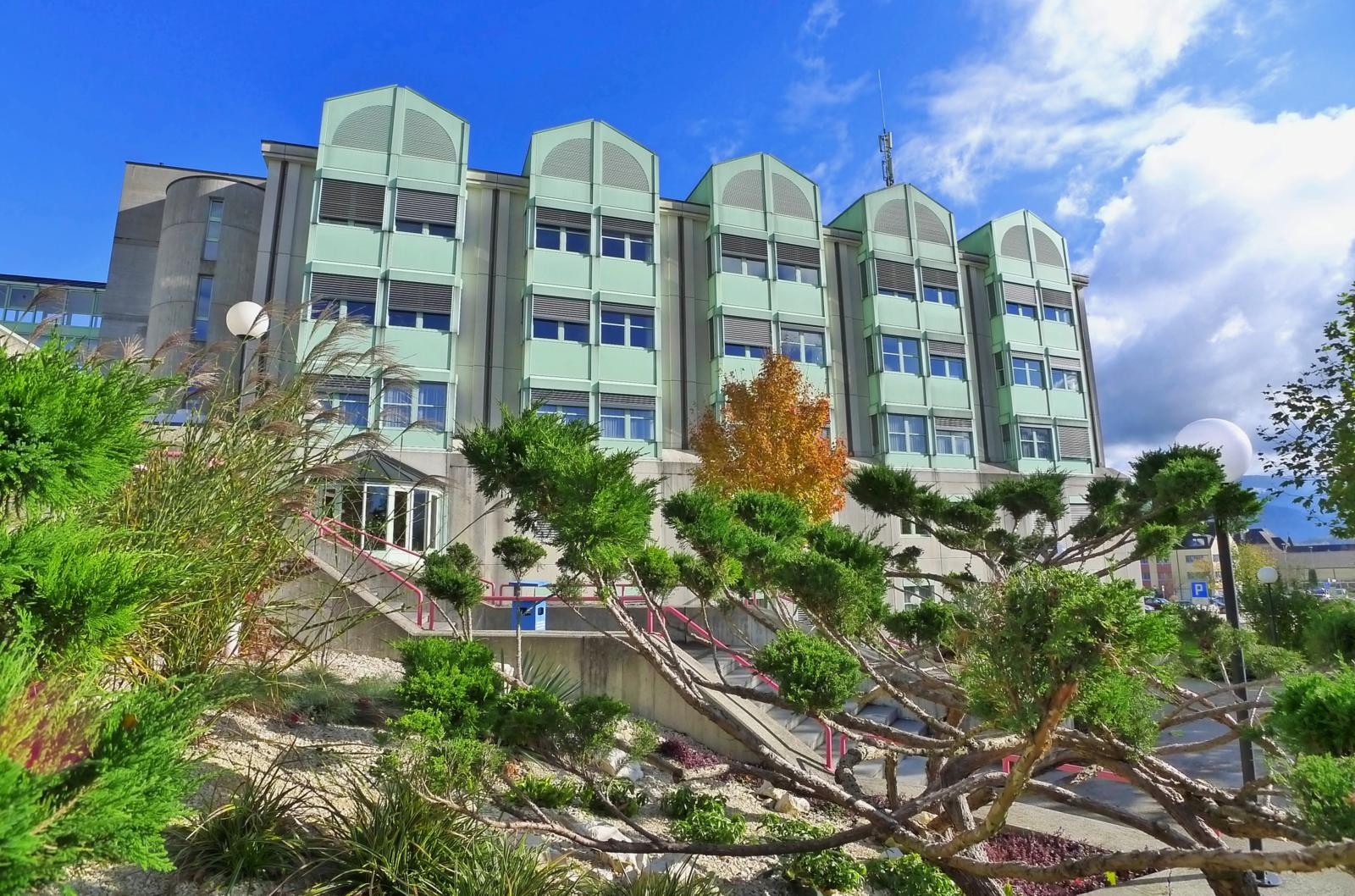 Krankenhaus in Delémont im Jura