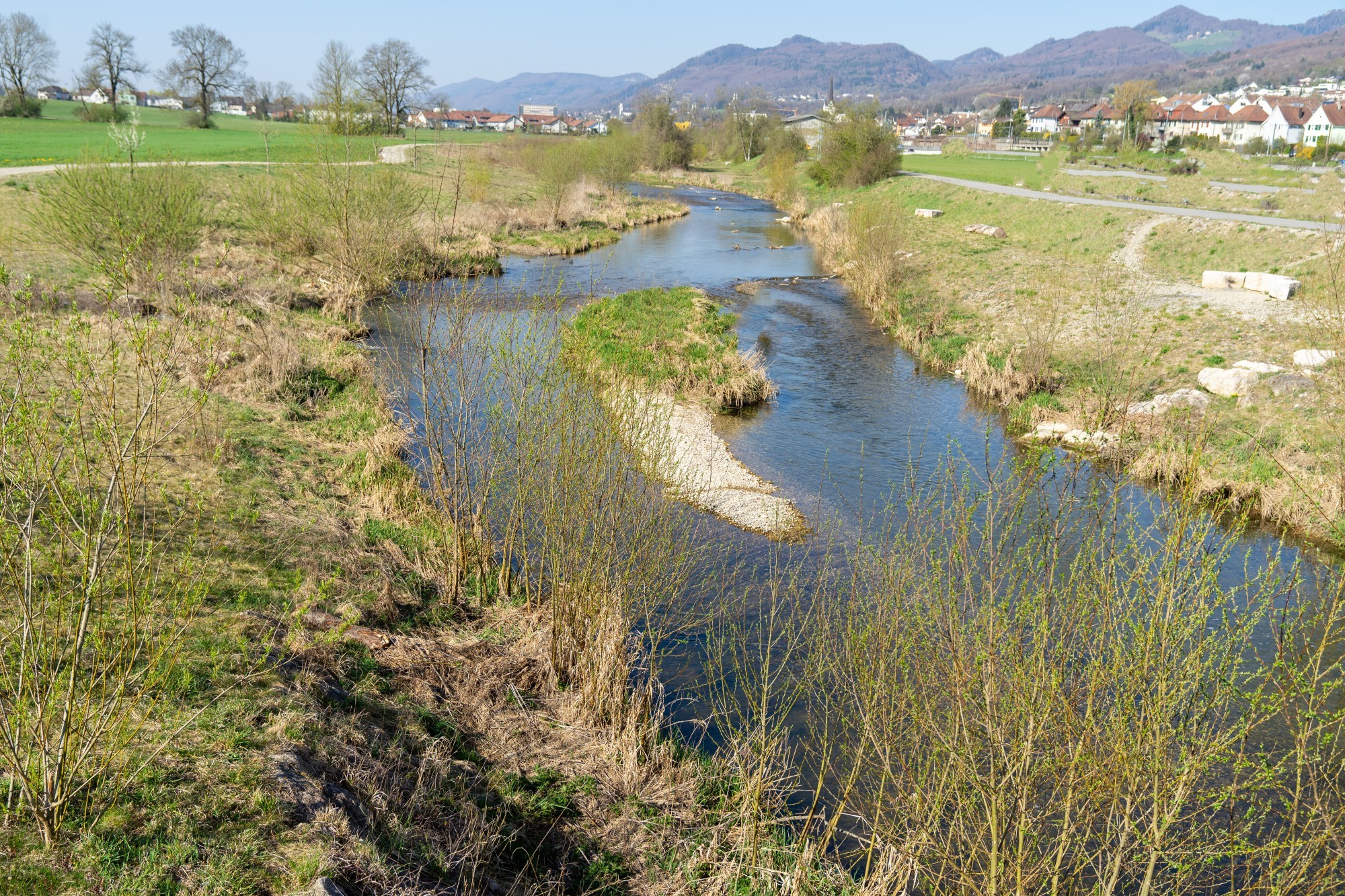 Hochwasserschutz an der Dünnern im Kanton Solothurn