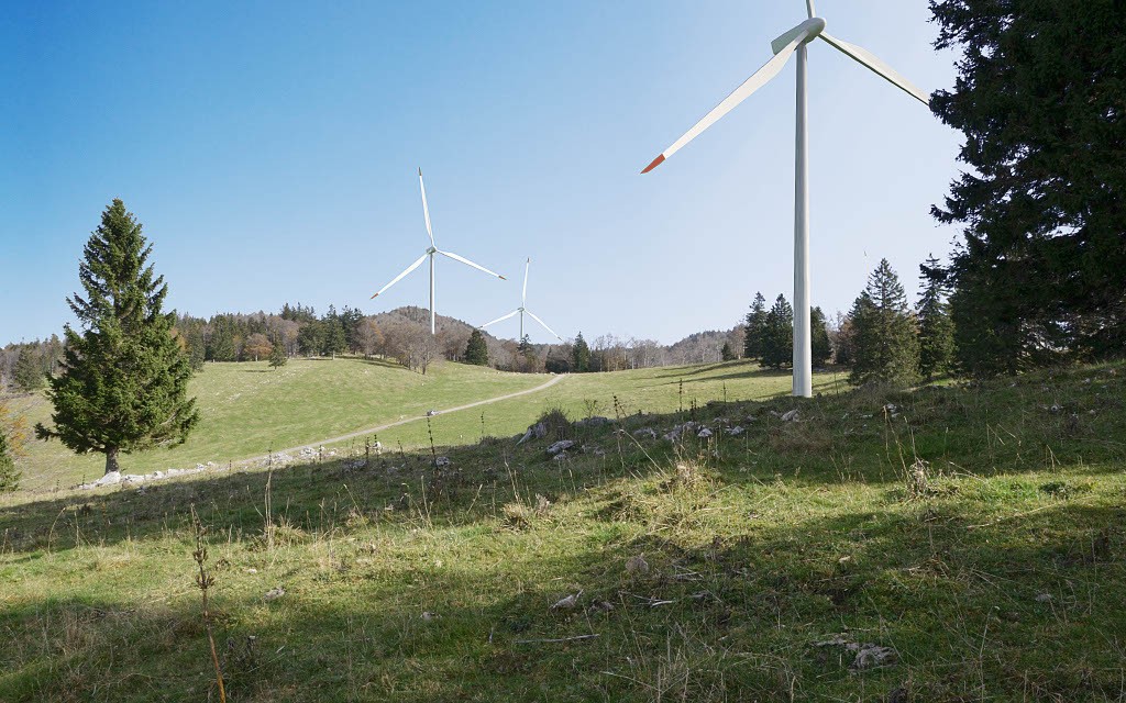 Der geplante Windpark auf Grenchens Hausberg
