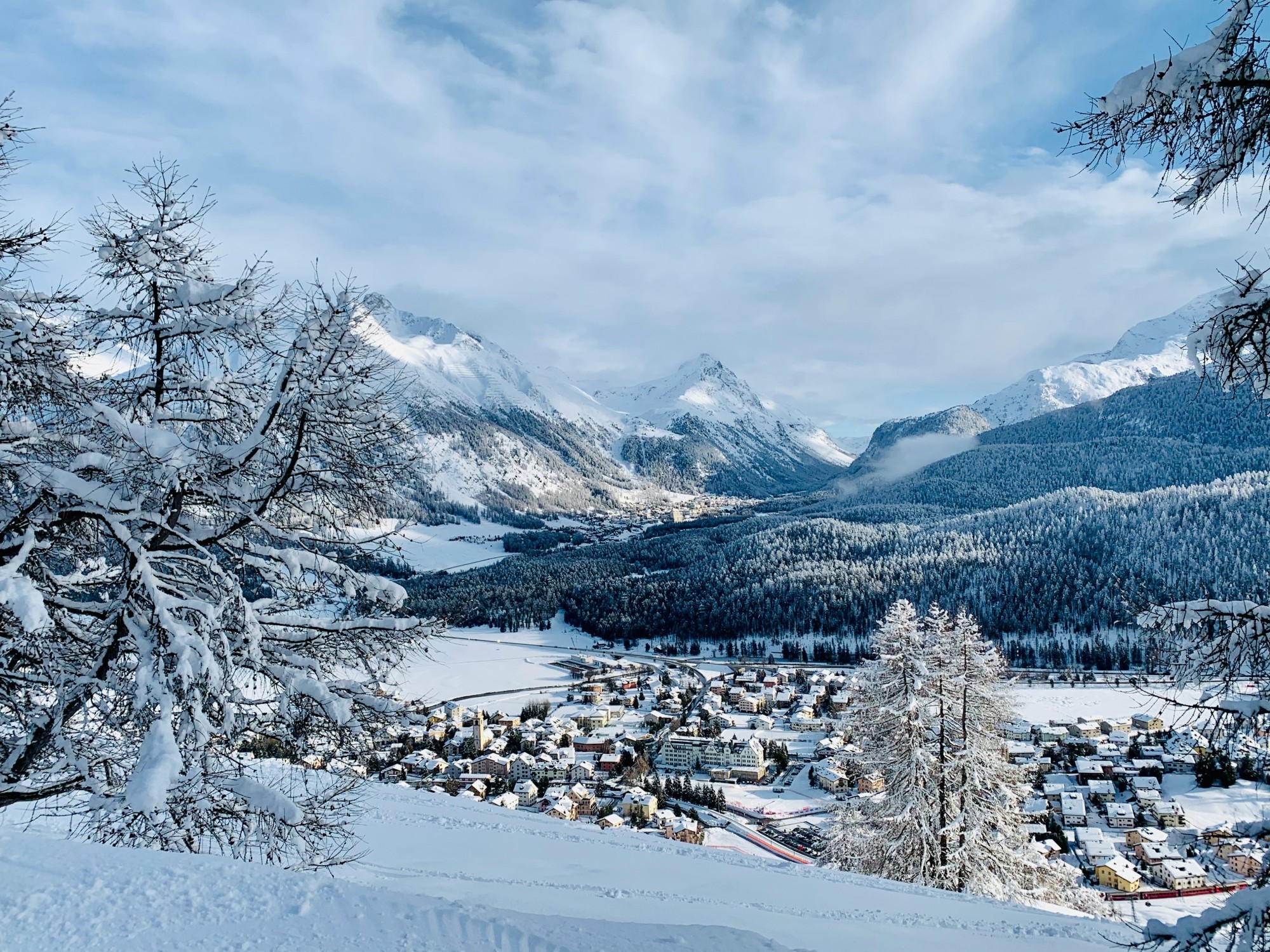 Celerina GR im Winter