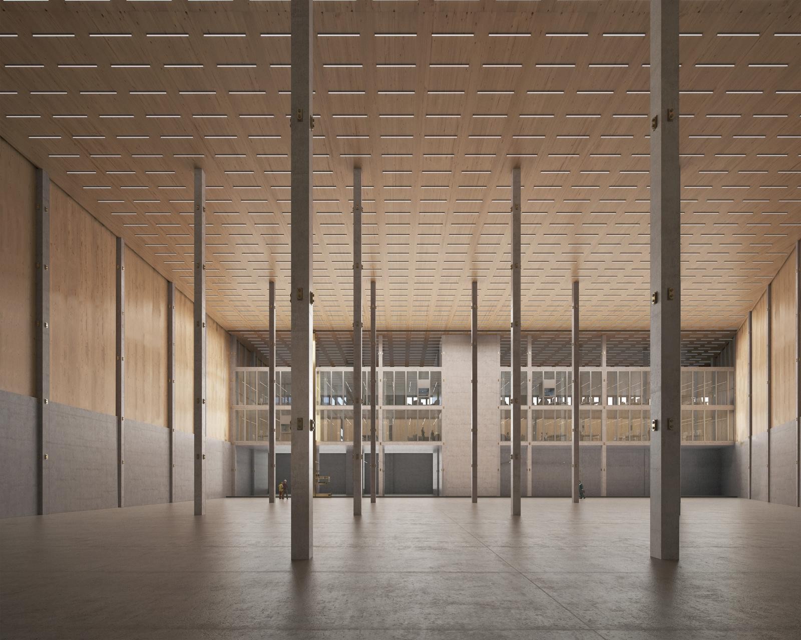 InnenraumNeubau Magazin Bundesarchiv Zollikofen BE Innenraum