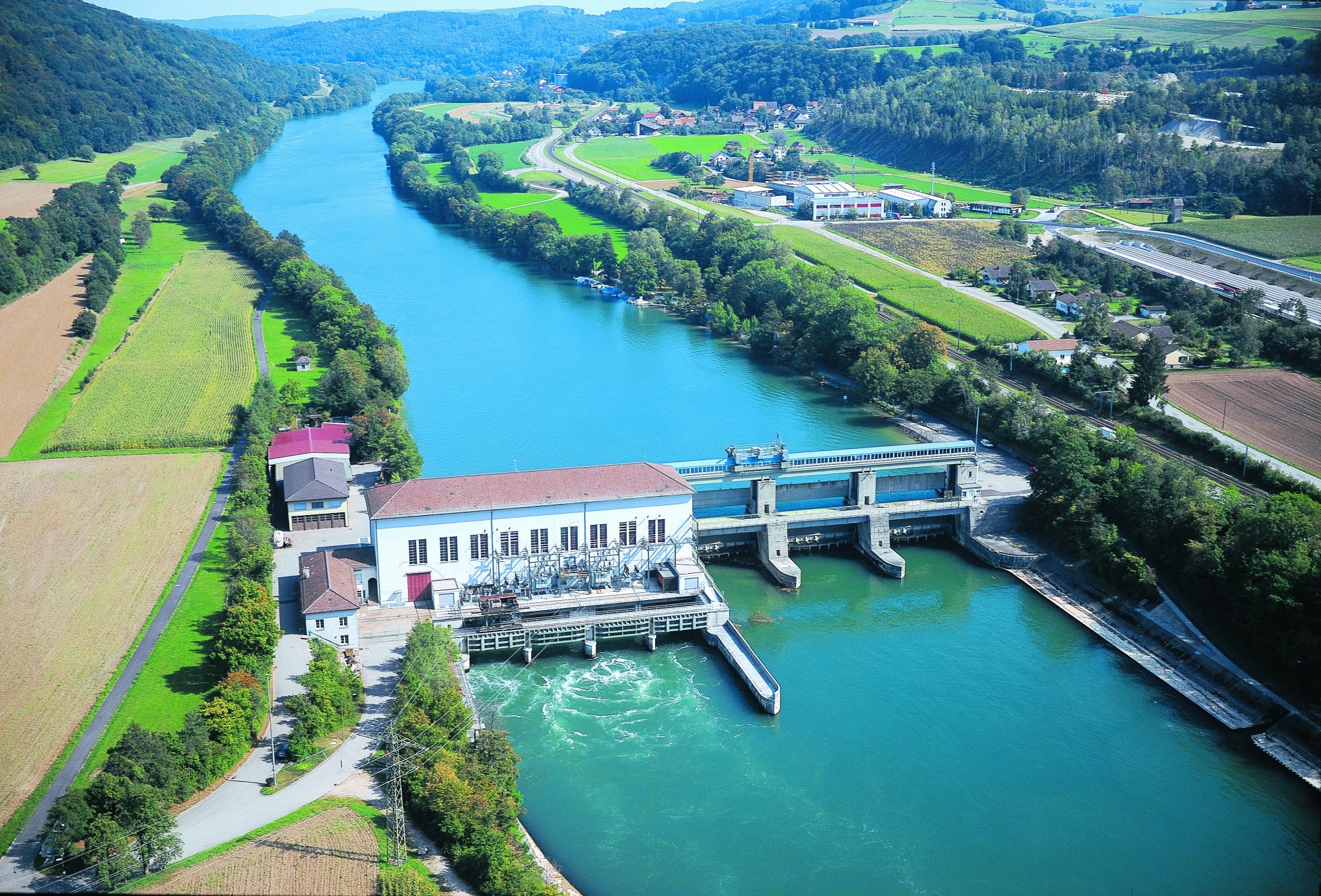 Wasserkraftwerk Reckingen
