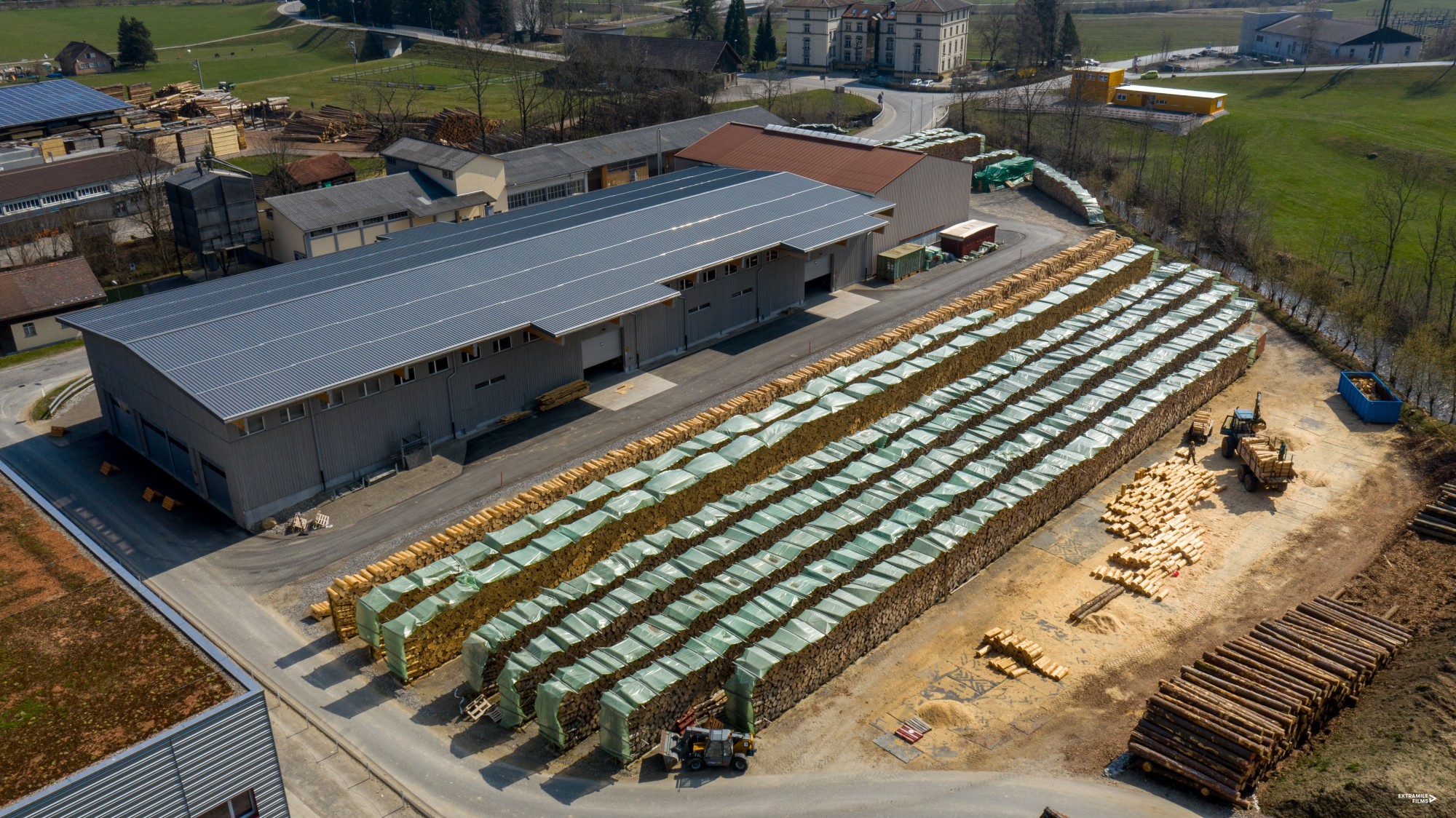 Schweizer Holzwolle aus Wattwil von der Lindner Suisse AG im Firmenporträt.