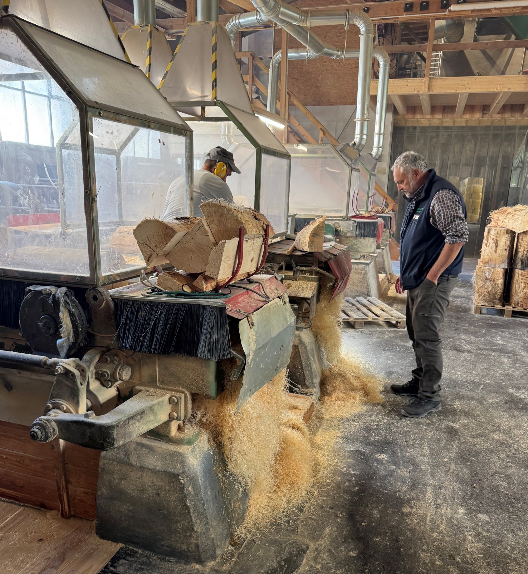 Schweizer Holzwolle aus Wattwil von der Lindner Suisse GmbH im Firmenporträt.