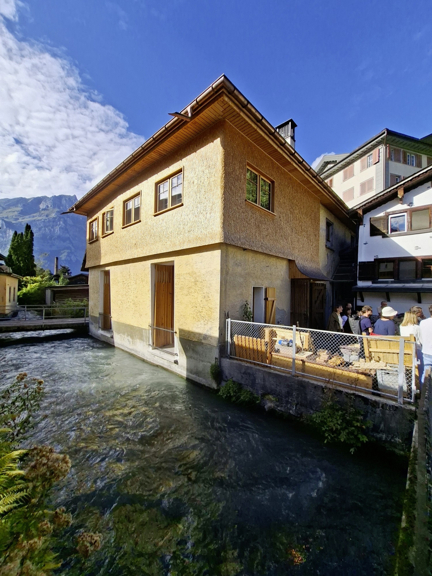 Die alte Mühle in Ennenda im Kanton Glarus.