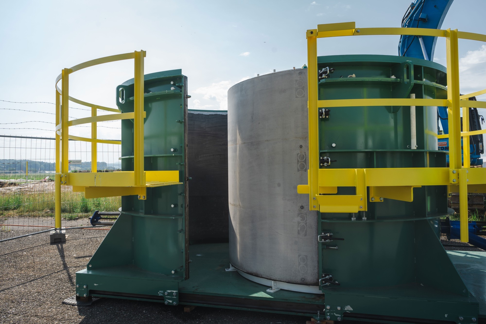 Kunststoffabdichtung von Beton für Eurotube