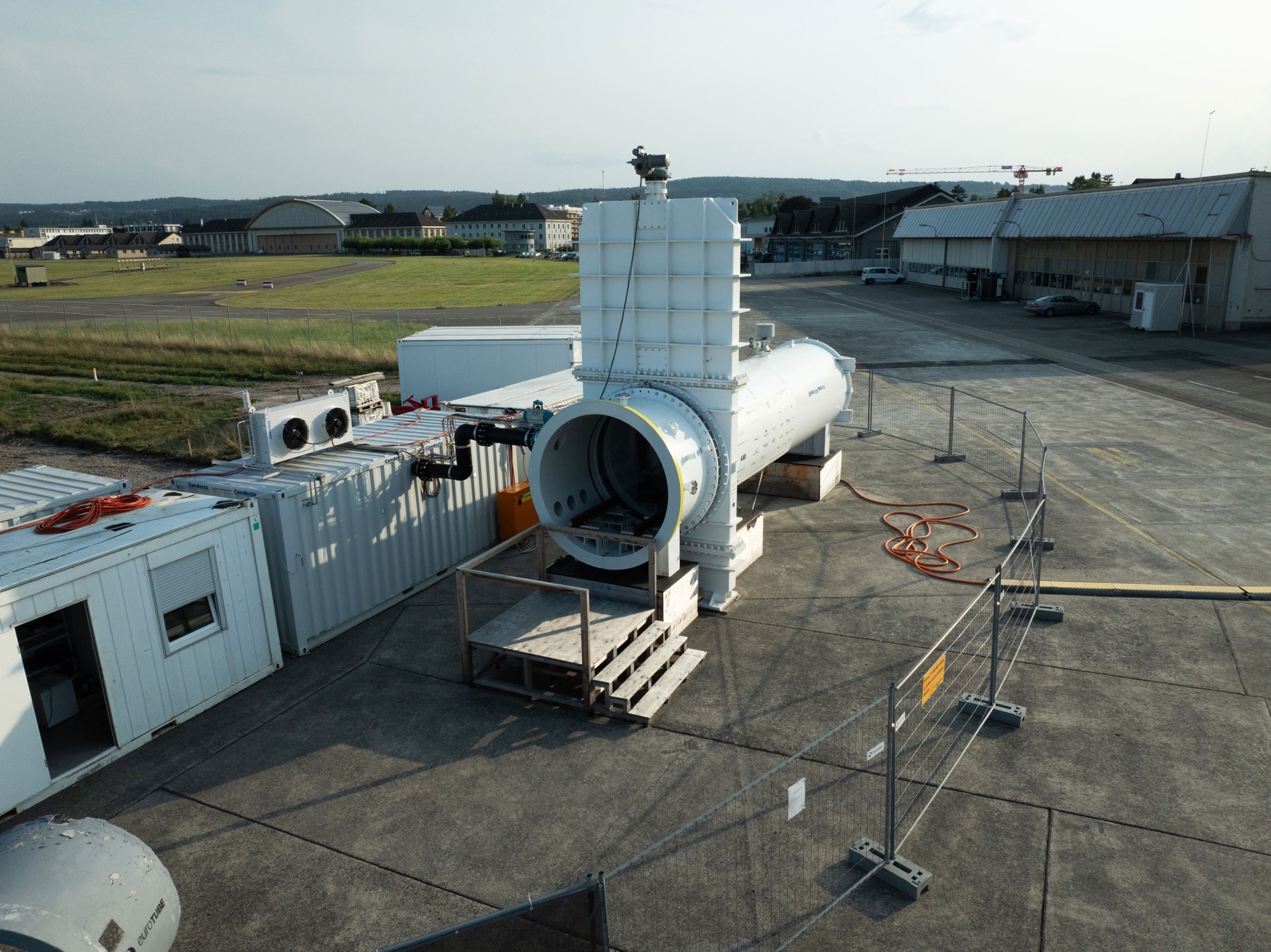 Demonstrationsanlage «DemoTube» in Dübendorf