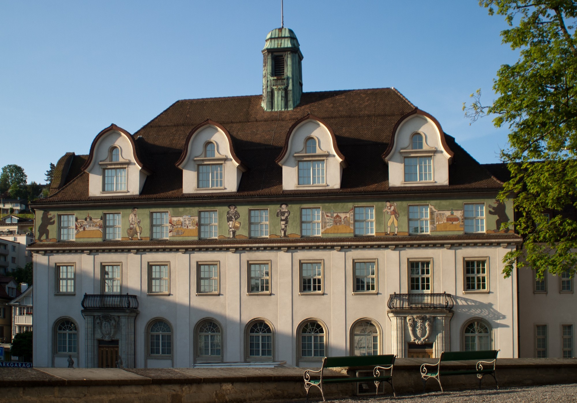 Regierungsgebäude des Kantons Appenzell Ausserrhoden in Herisau.