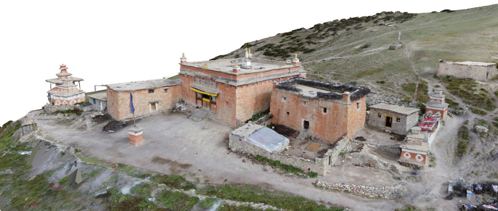 Kloster Shey Sumdo (digitales Modell)