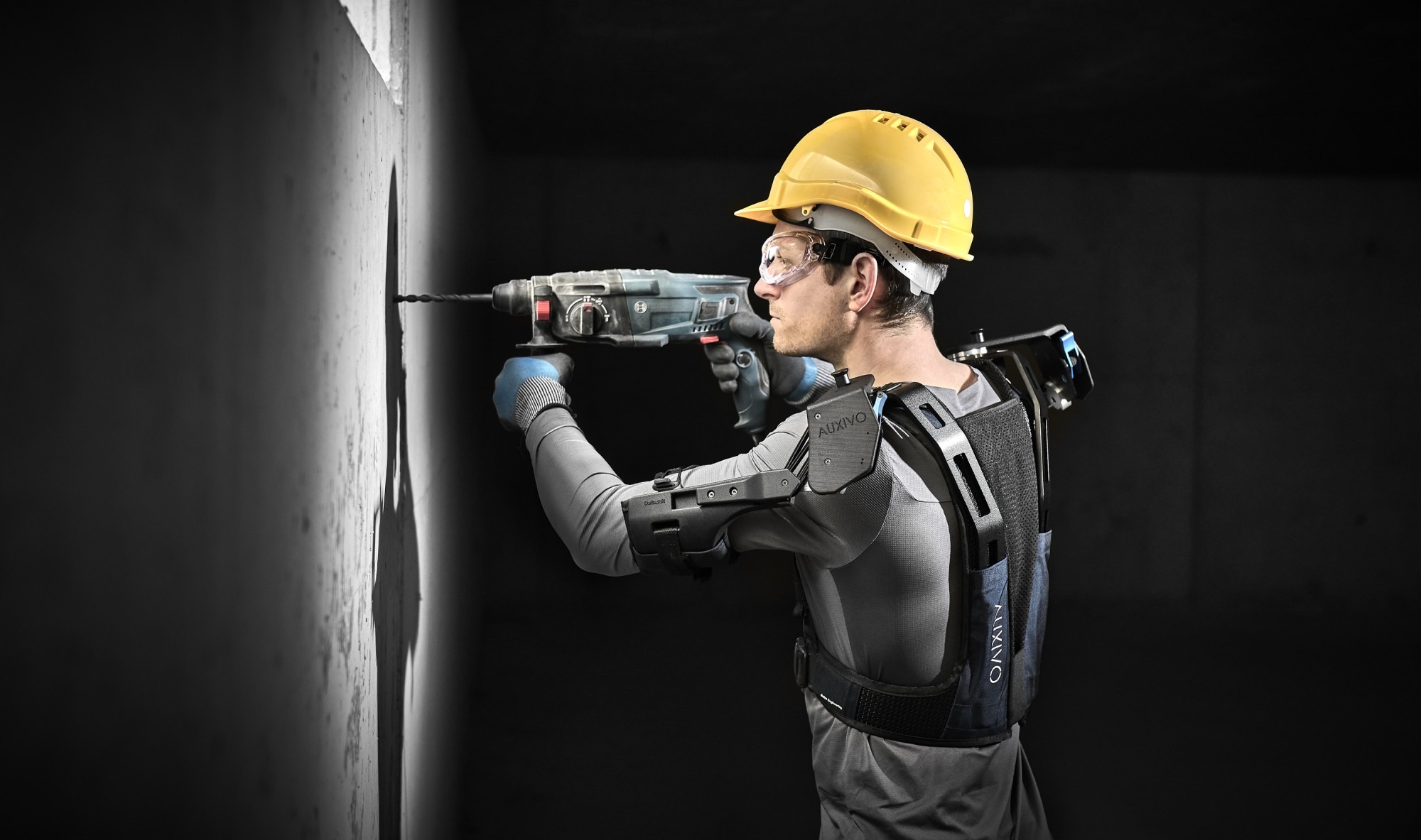 Exoskelett für den Oberkörper von Auxivo.