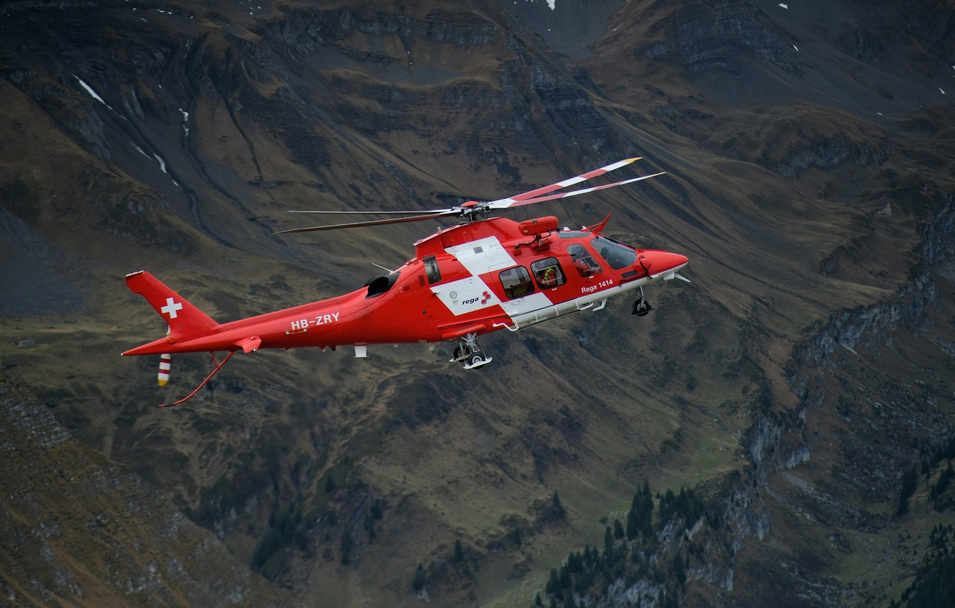 Rega-Helikopter (Symbobild)